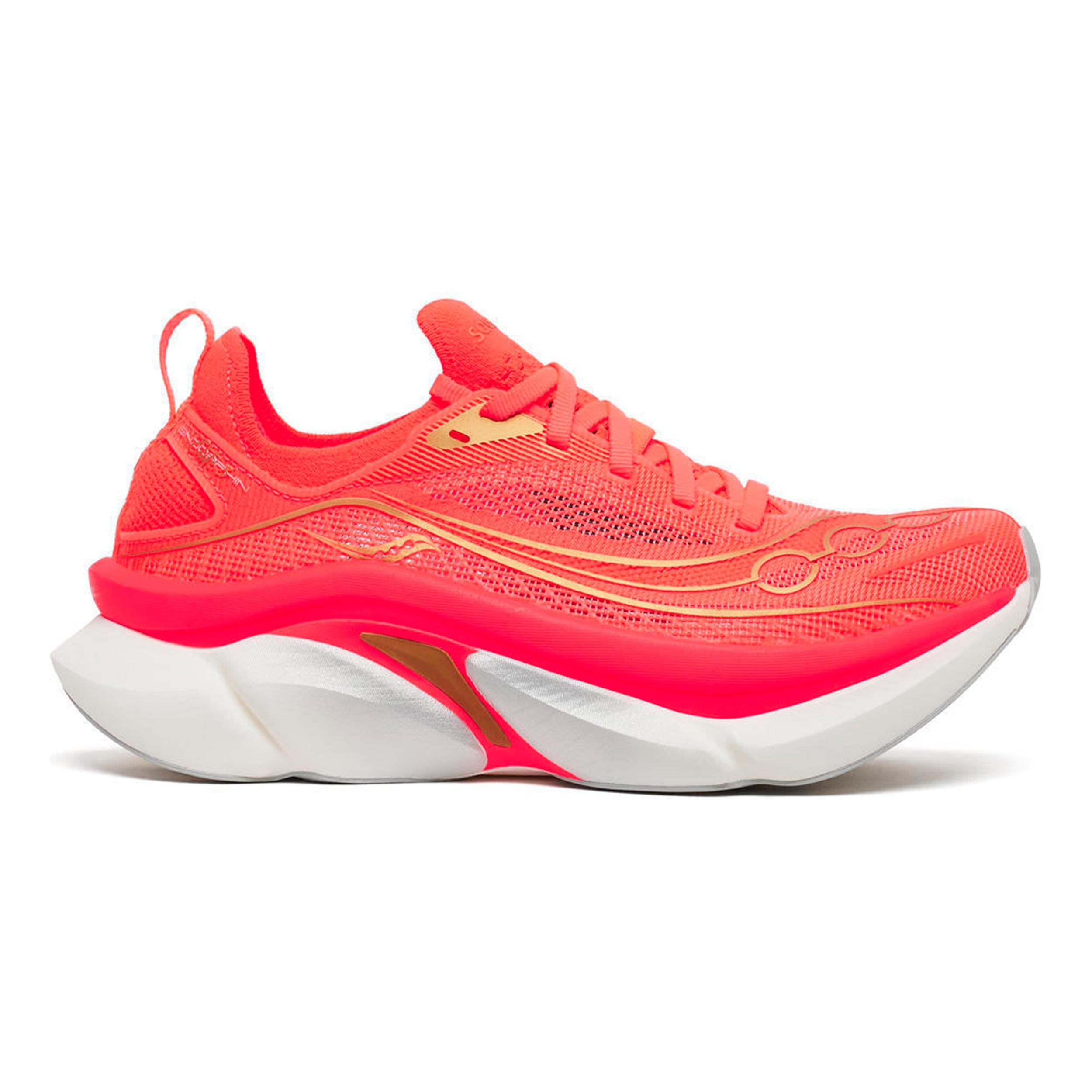 Saucony Endorphin Elite 3 Wettkampfschuh Unisex - rot, gold