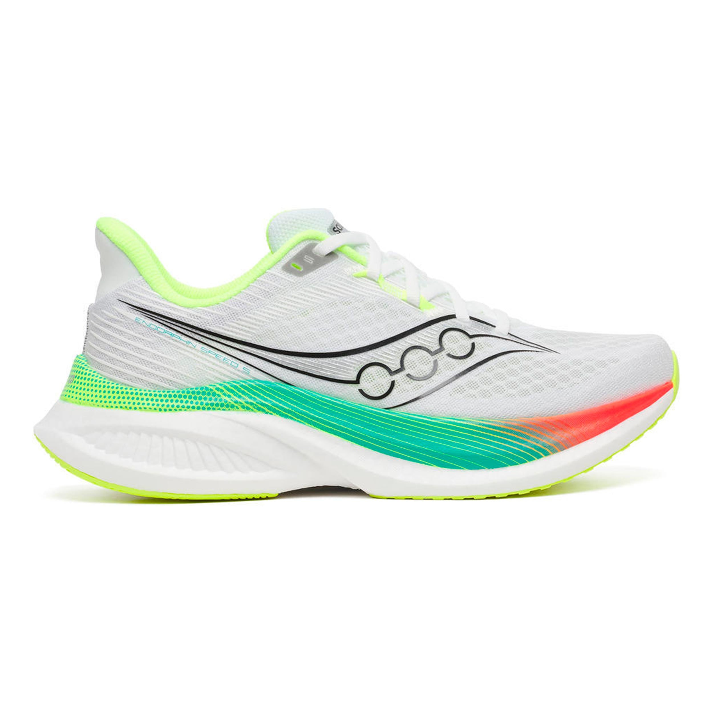 Saucony Endorphin Speed 5 Wettkampfschuh Herren - weiß, mehrfarbig