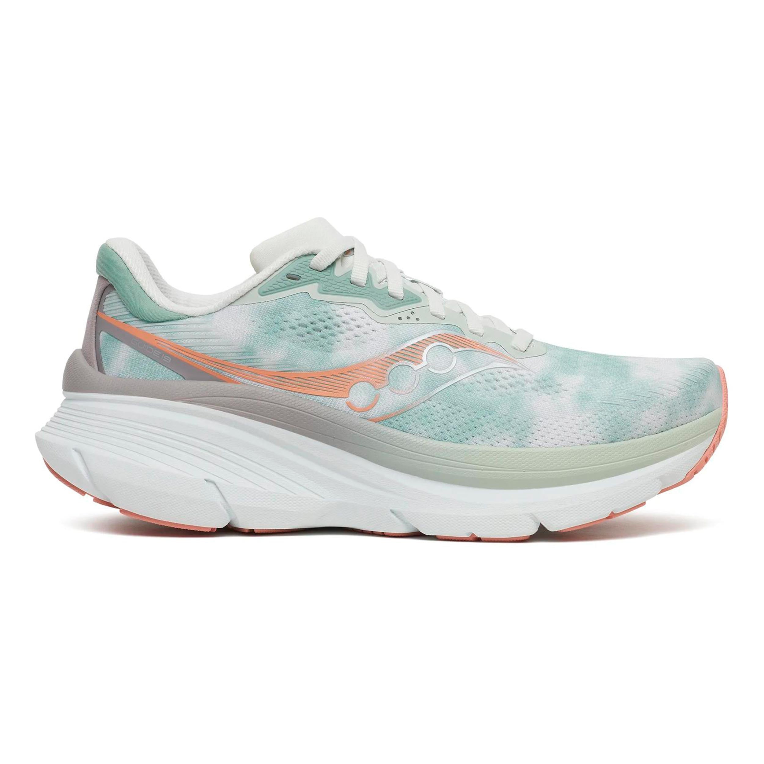 Saucony Guide 19 Stabilitätsschuh Damen - grün, weiß