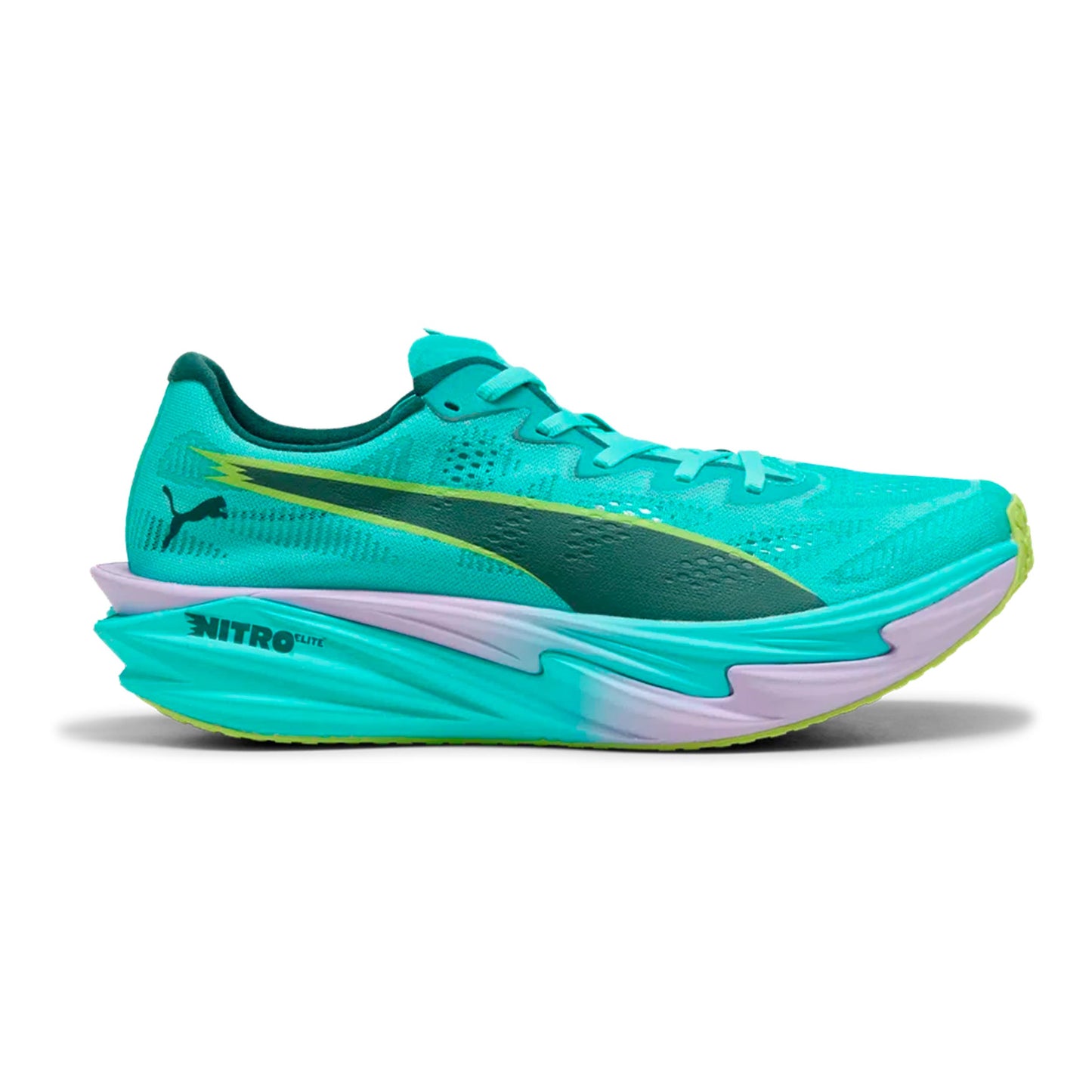 Puma Deviate Nitro Elite 4 HYROX Wettkampfschuh Damen - türkis, flieder