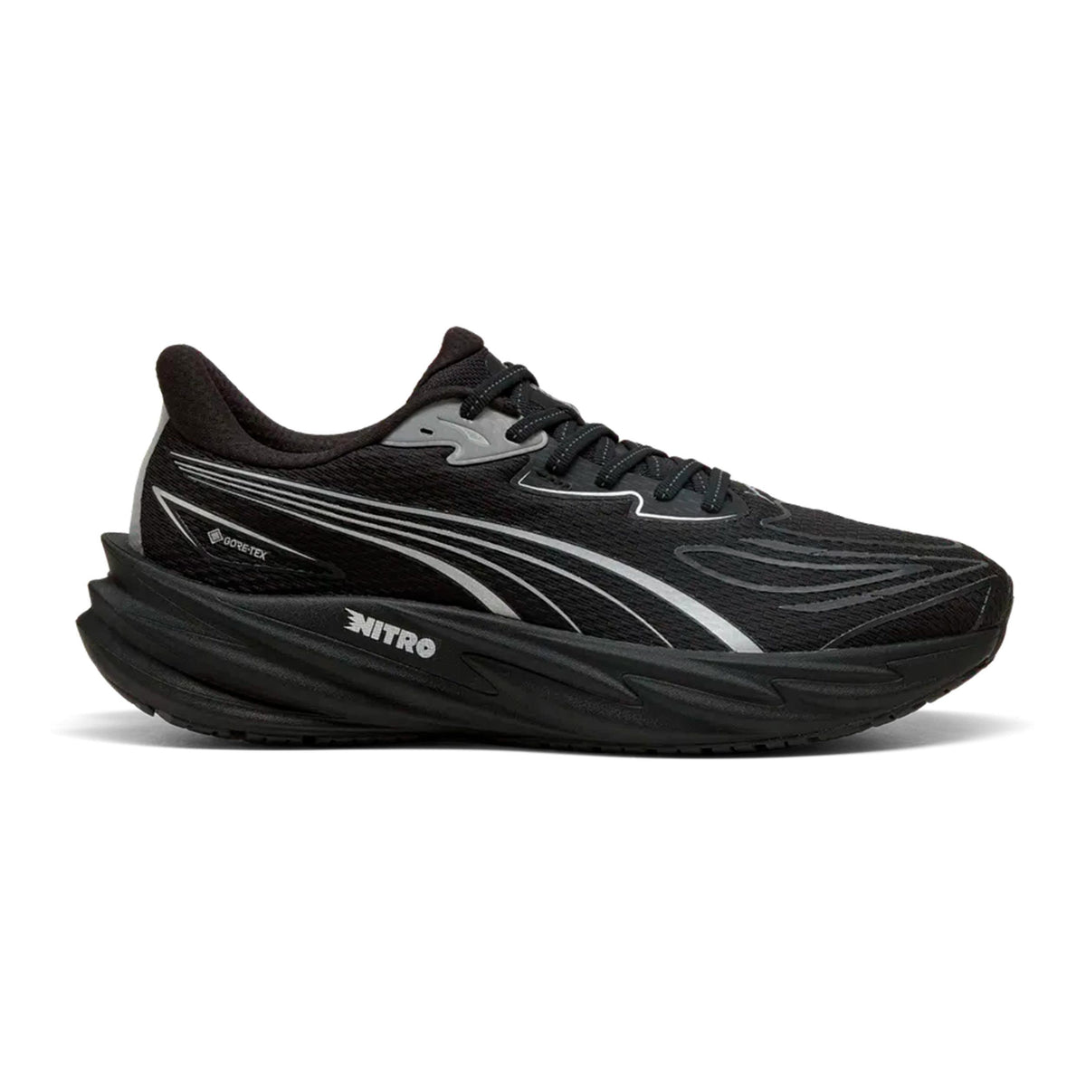 Puma Velocity Nitro 5 GTX Neutralschuh Damen - schwarz, silber