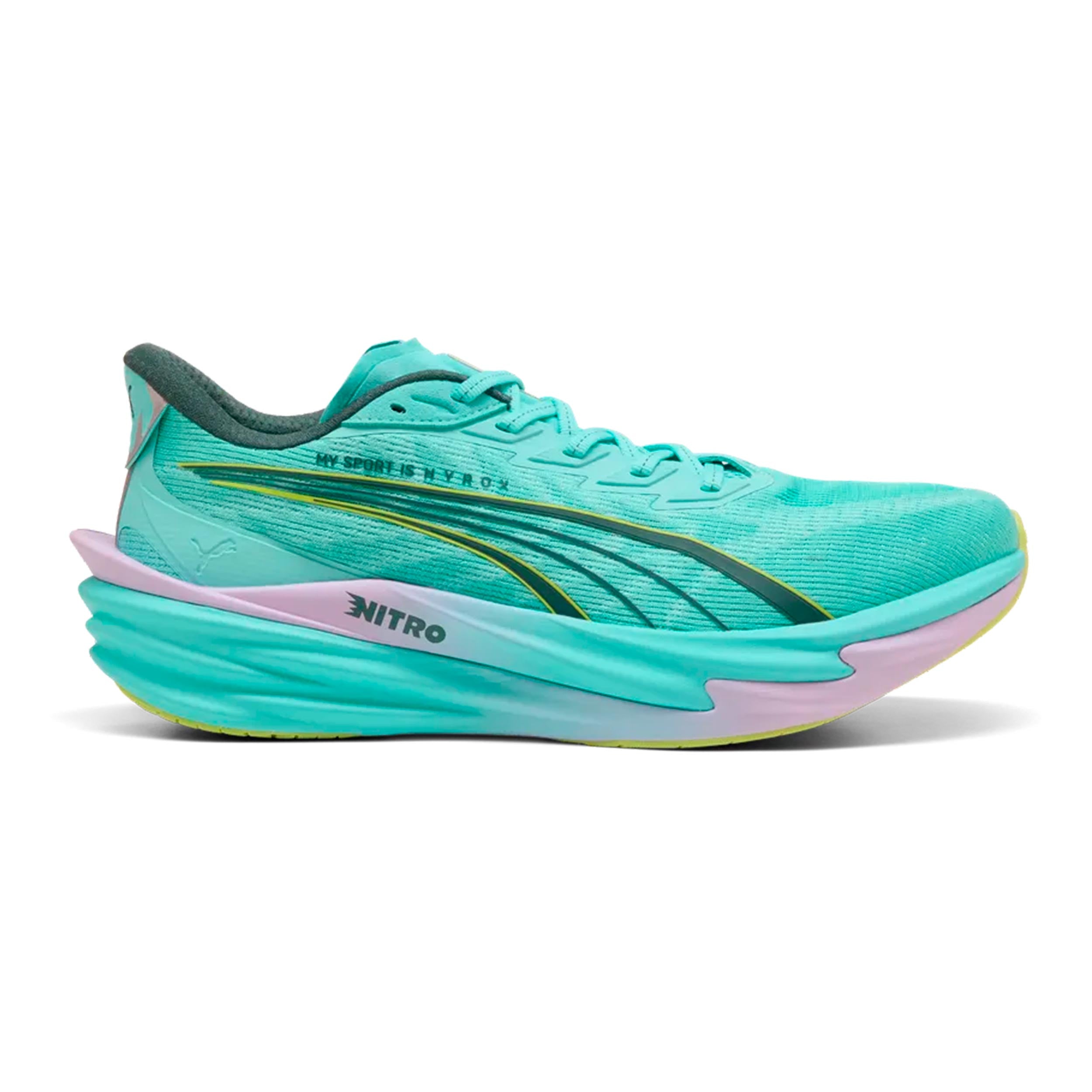 Puma Deviate Nitro 4 HYROX Neutralschuh Damen - türkis, flieder