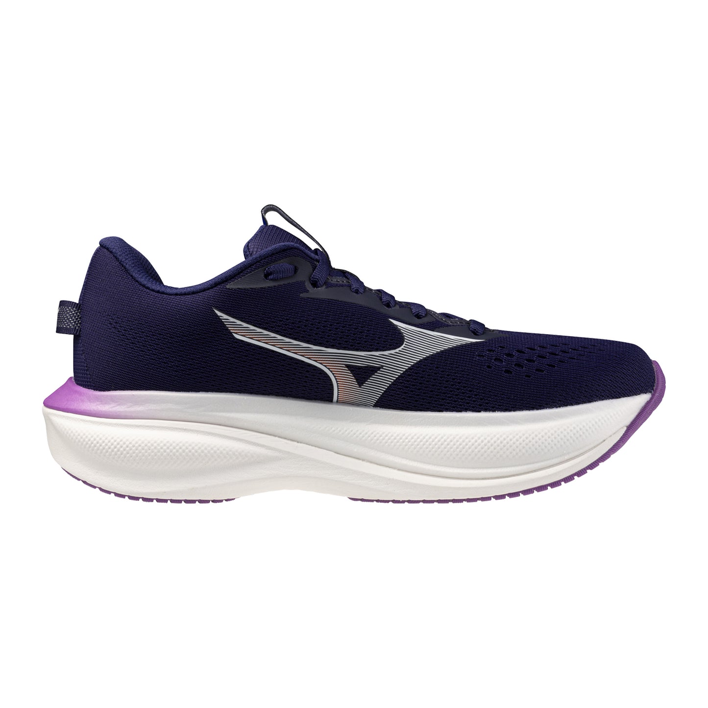 Mizuno Wave Rider 30  Neutralschuh Damen - dunkelblau, lila