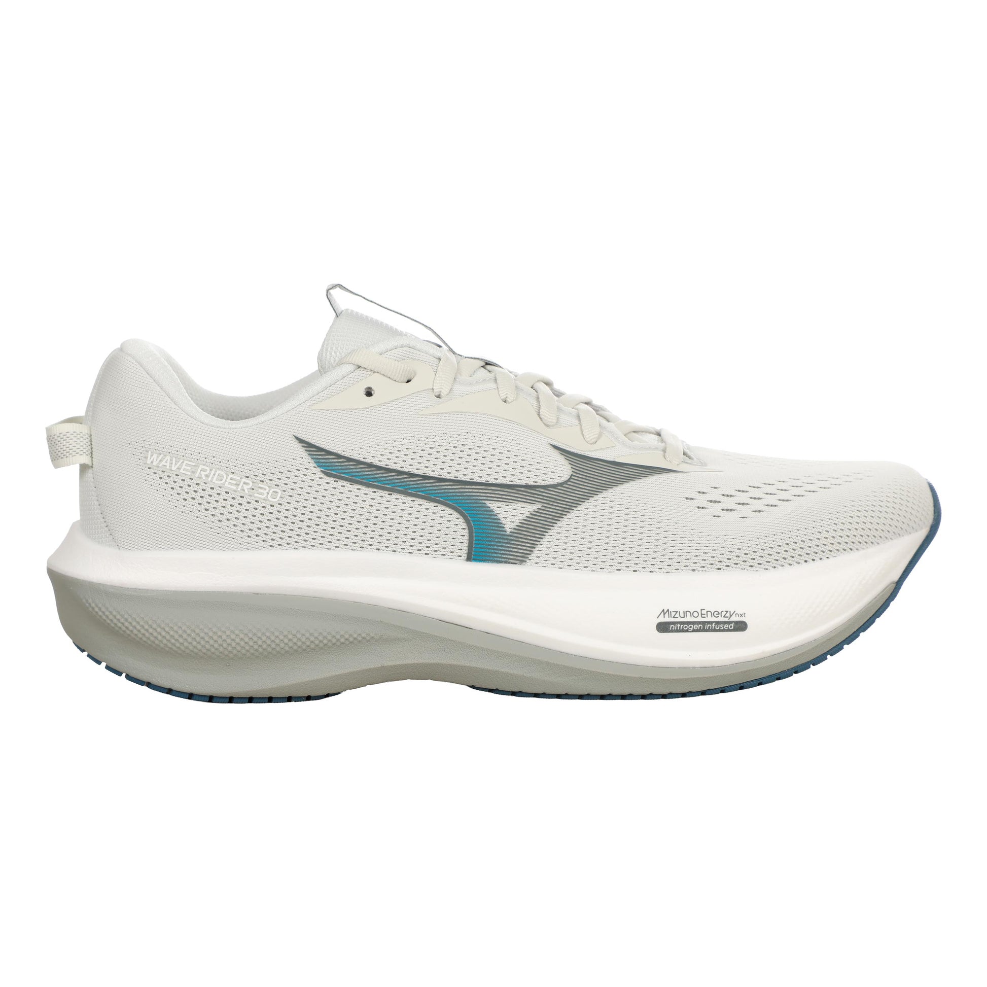 Mizuno Wave Rider 30  Neutralschuh Herren - creme, grau