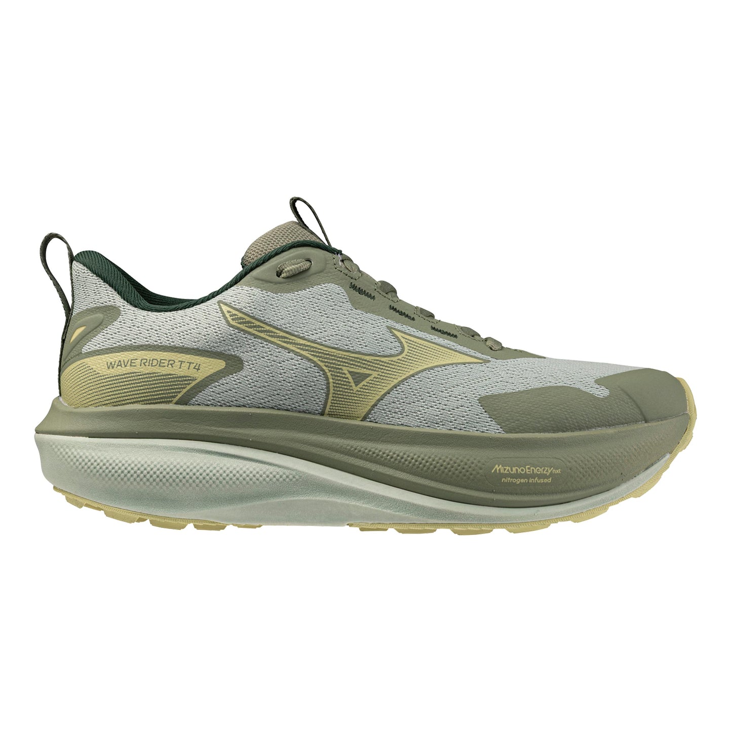 Mizuno Wave Rider TT 4  Trailschuh Damen - grau, salbei