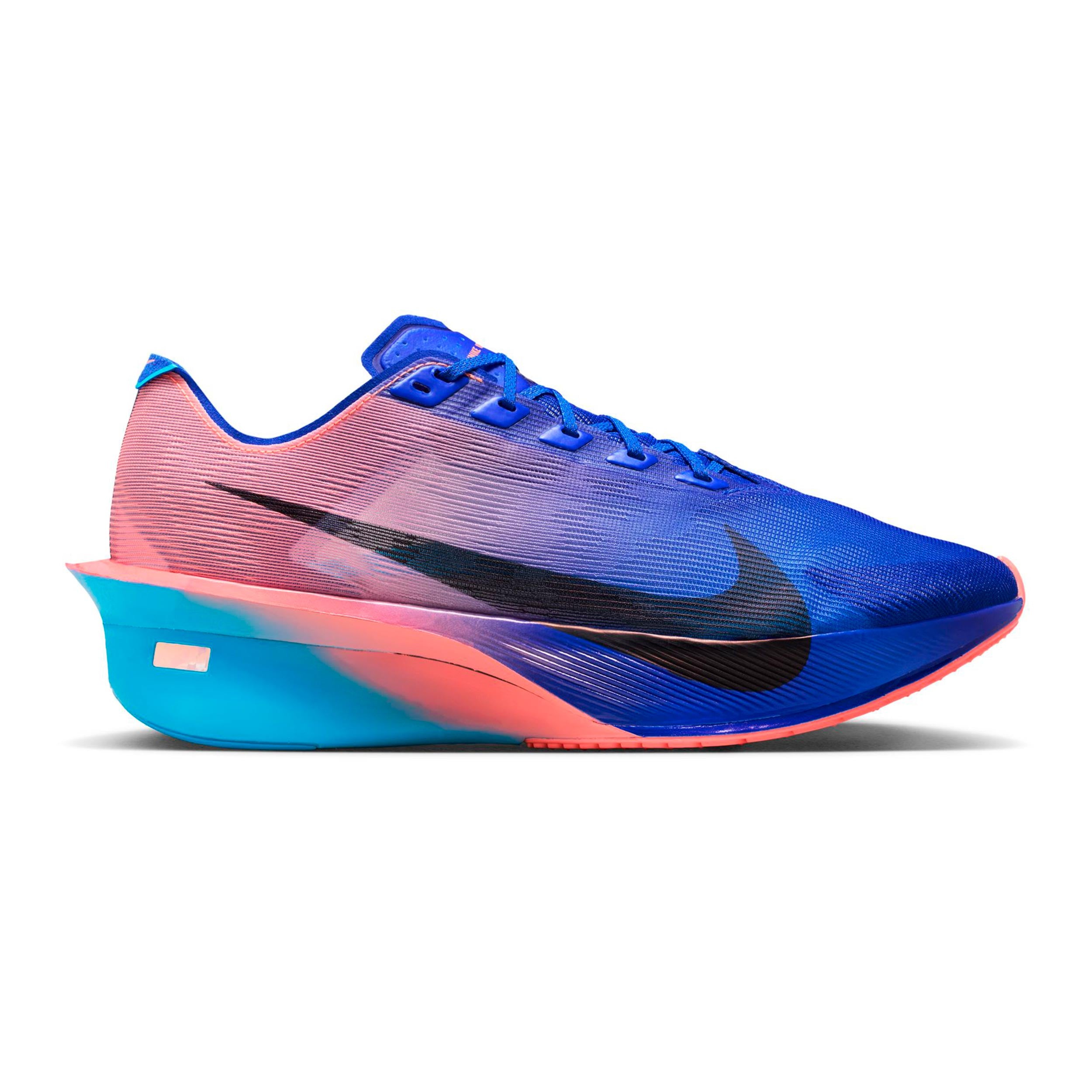Nike Vaporfly 4 Wettkampfschuh Herren - blau, koralle