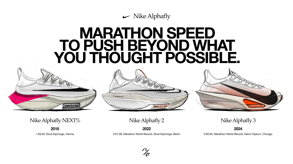 Die Generationen der Nike Alphafly-Serie im Überblick
