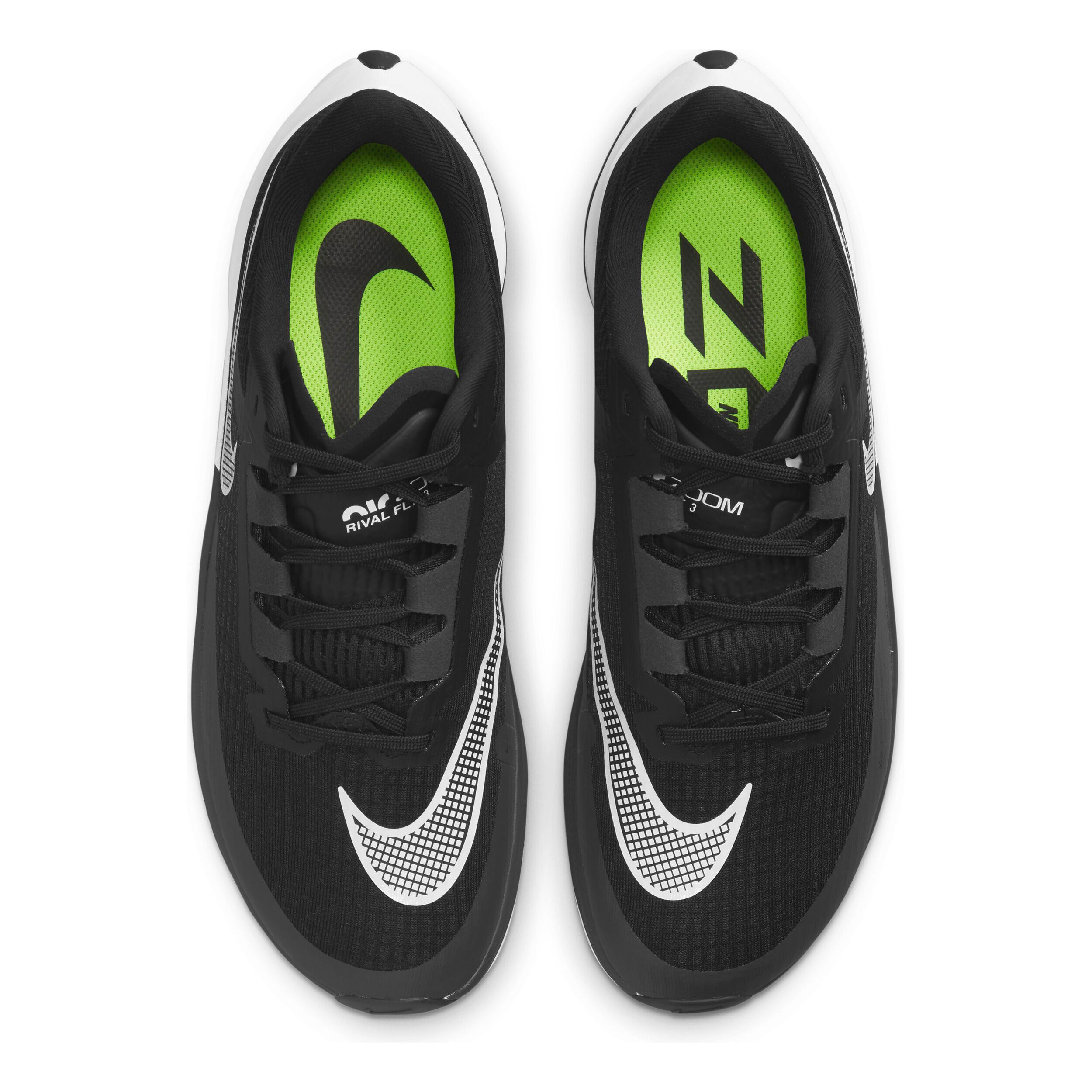 Air Zoom Rival Fly 3 Wettkampfschuh Herren Schwarz WeiB