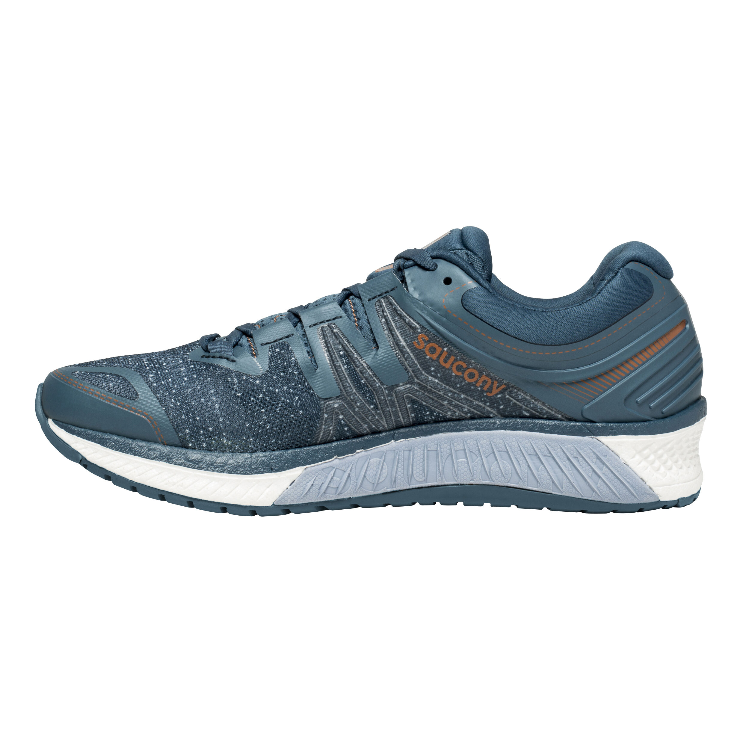 Saucony Hurricane Iso 4 Stabilit tsschuh Herren Blau Orange