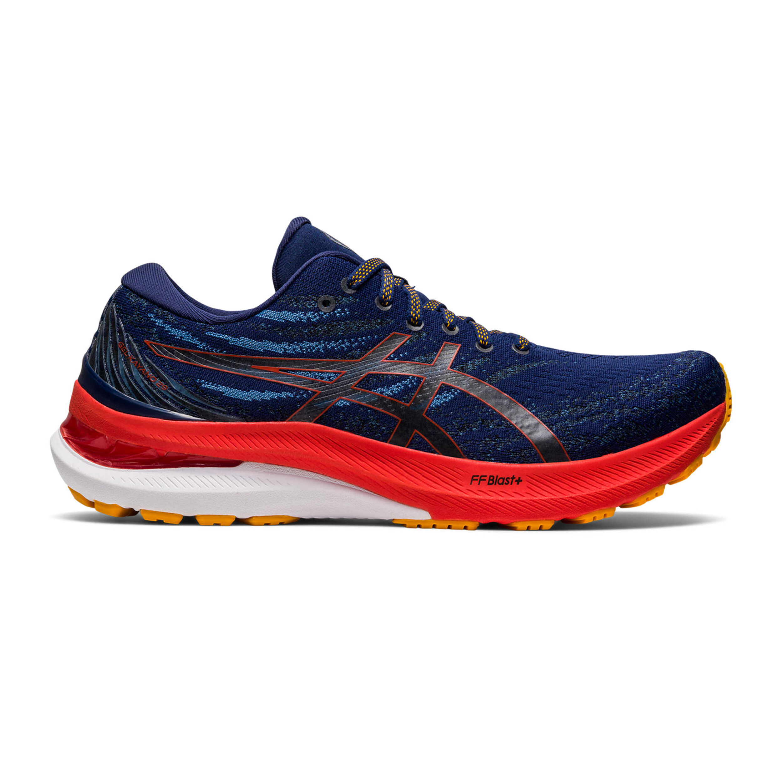 ASICS Gel Kayano 29 Stabilitatsschuh Herren Blau Rot online kaufen Running Point DE