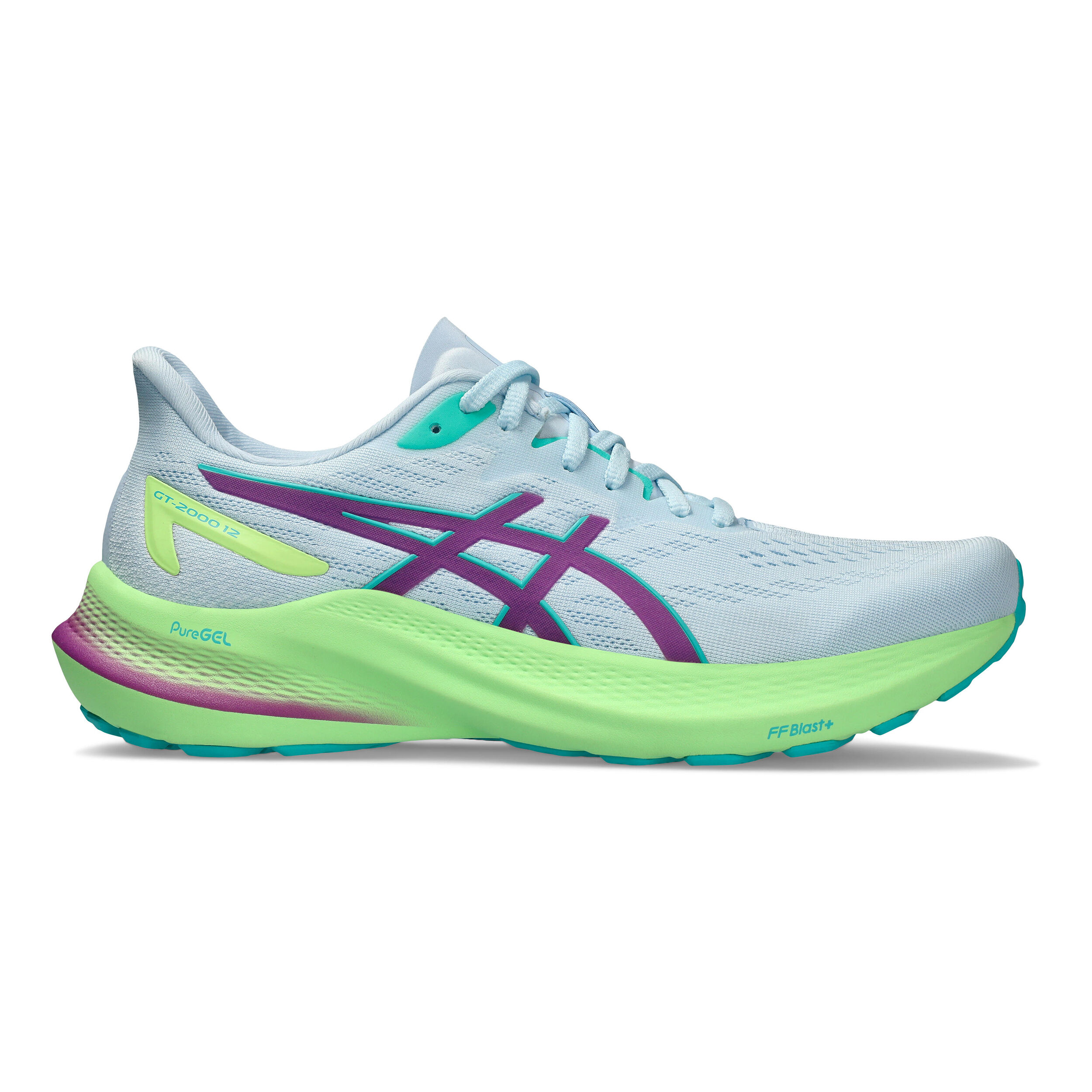 GT 2000 12 Lite Show Stabilitatsschuh Damen Neongrun Mehrfarbig