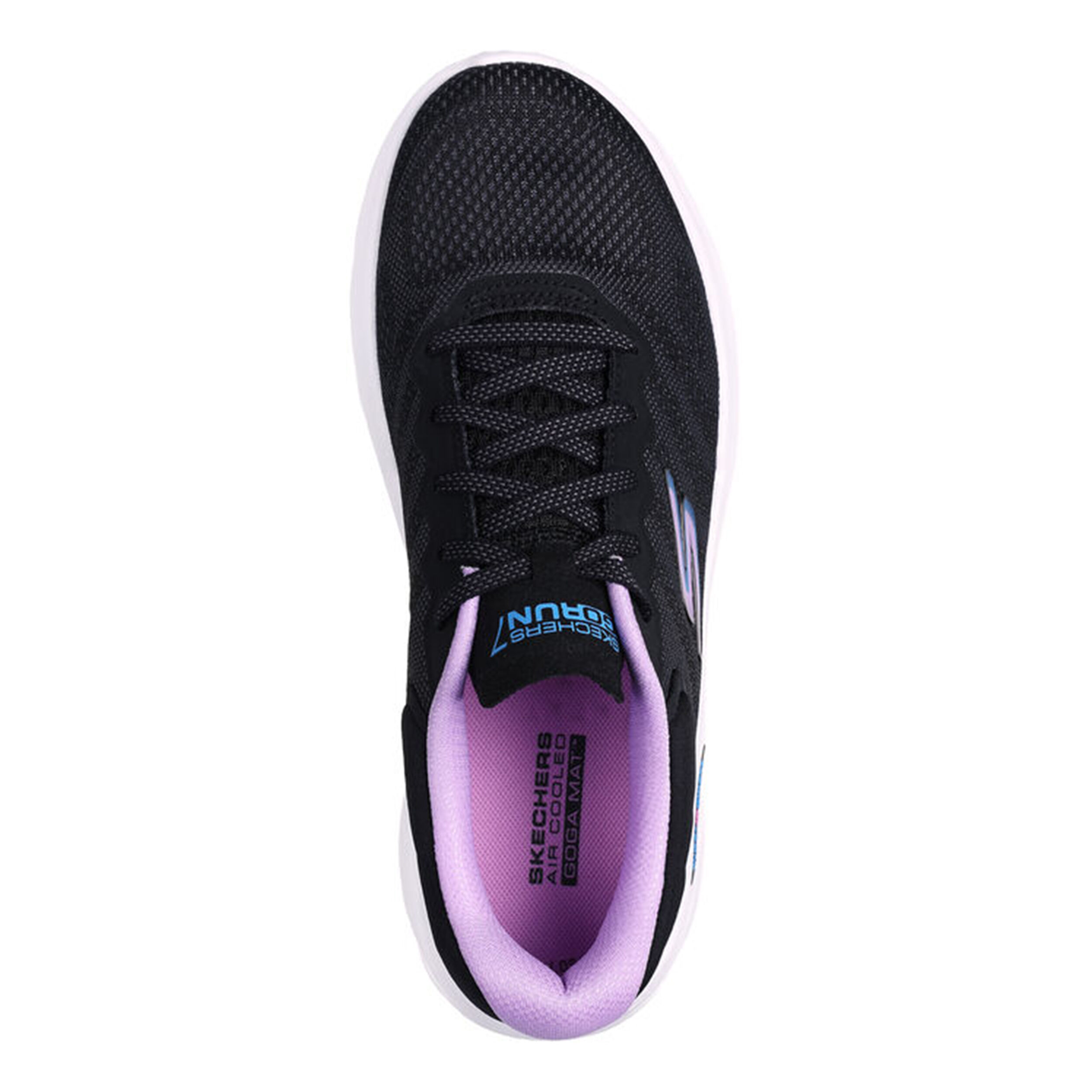 Skechers goga mat damen schwarz deals
