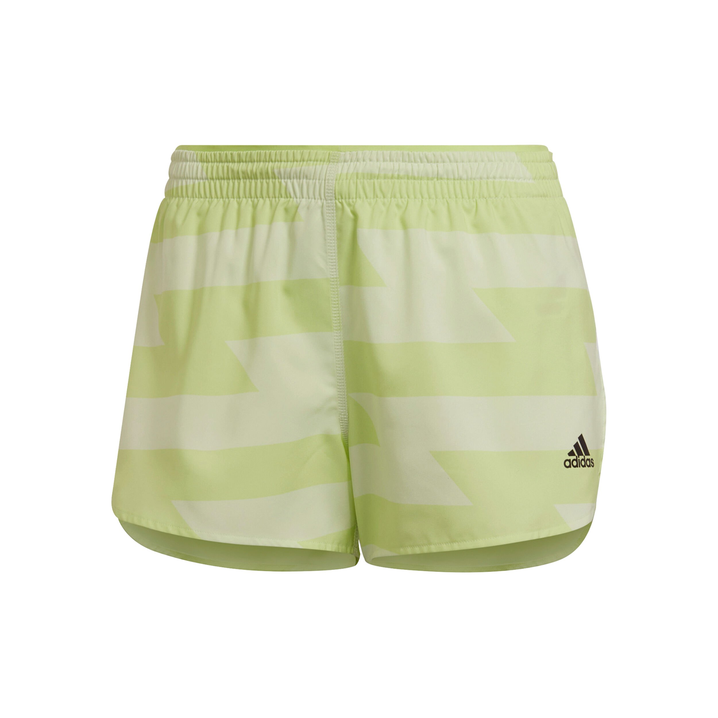 Runfast Split 3in Shorts Damen Limette