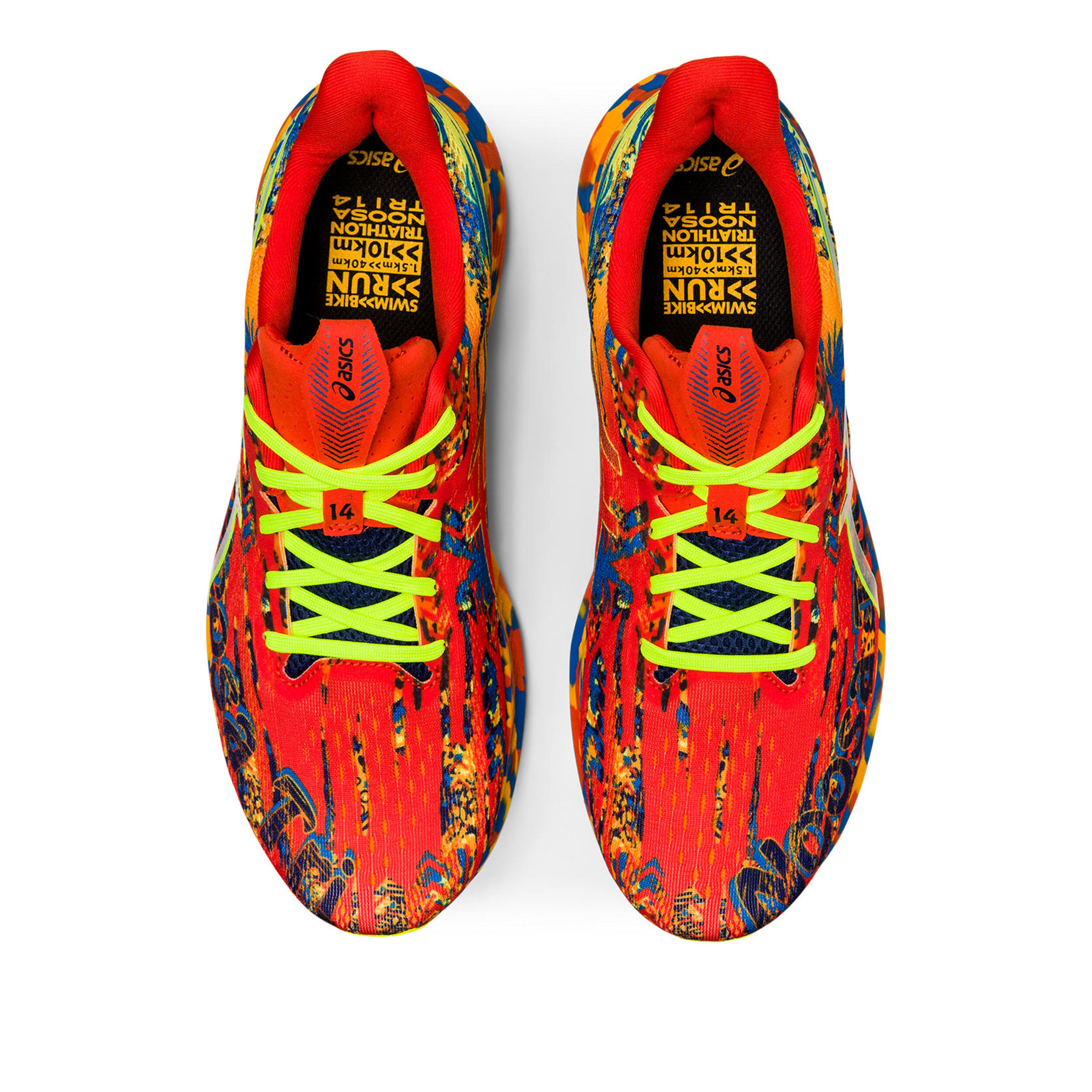 ASICS Noosa Tri 14 Wettkampfschuh Herren Rot Gelb online kaufen Running Point DE