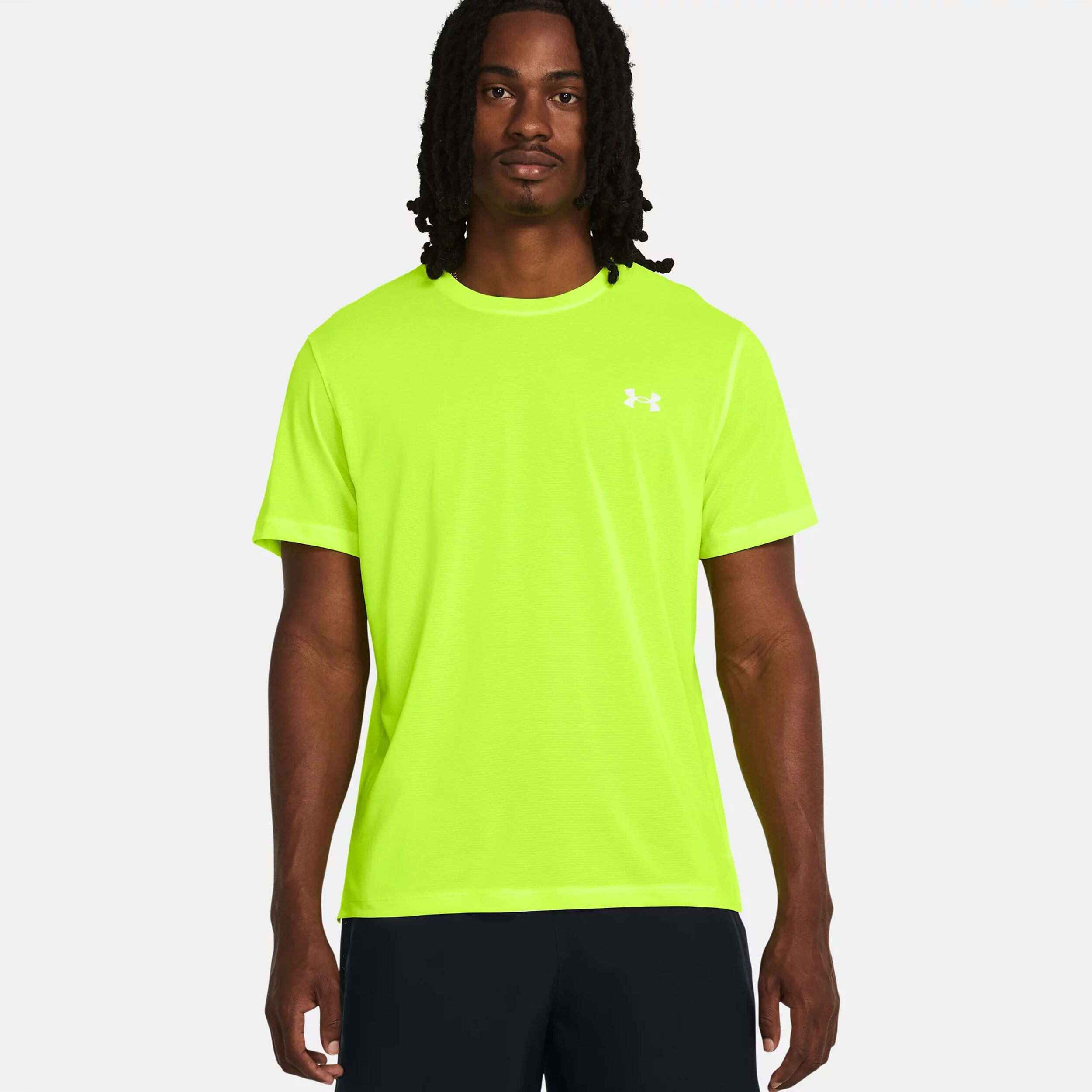 Streaker Laufshirt Herren Neongelb