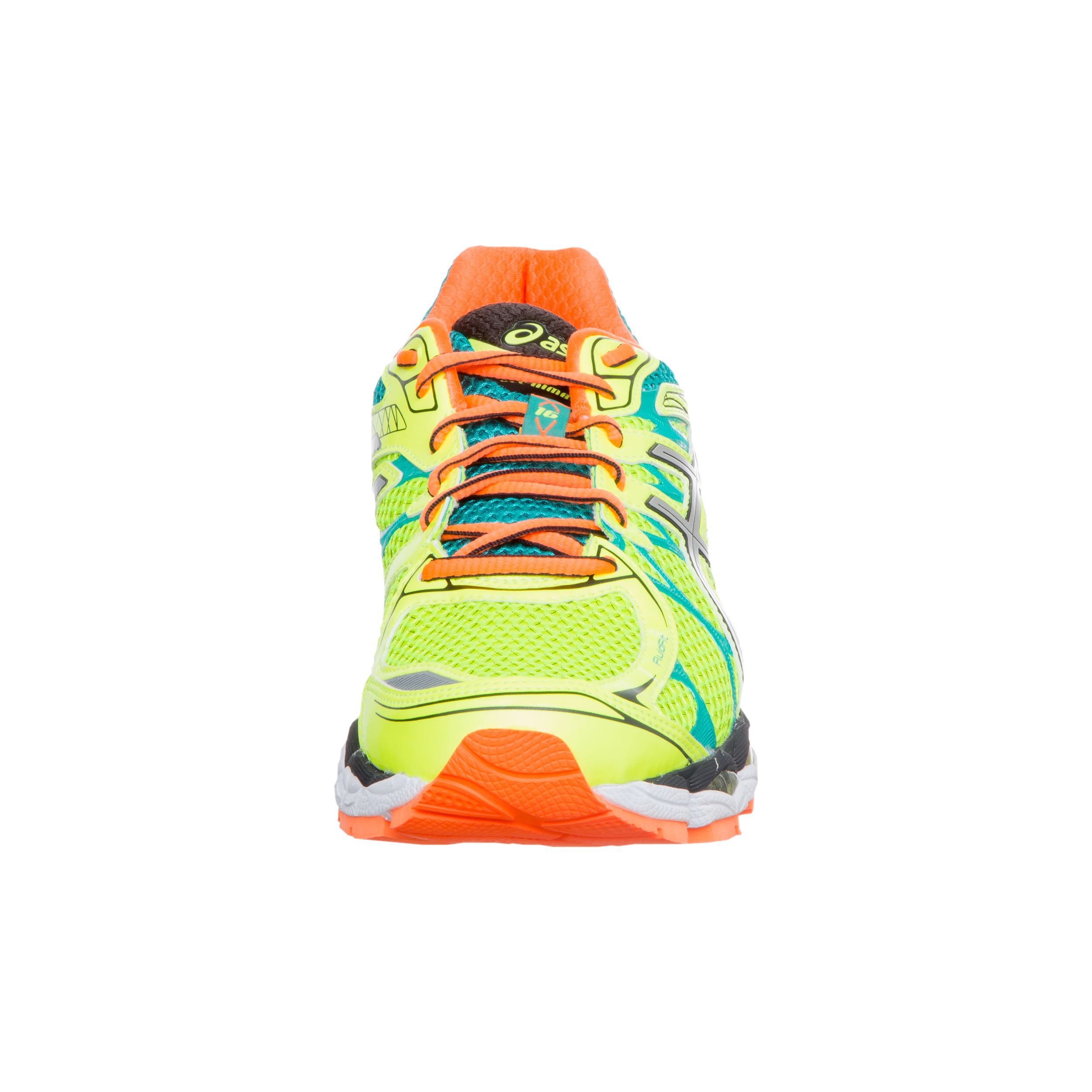 Gel Nimbus 16 Neutralschuh Herren Neongelb Silber