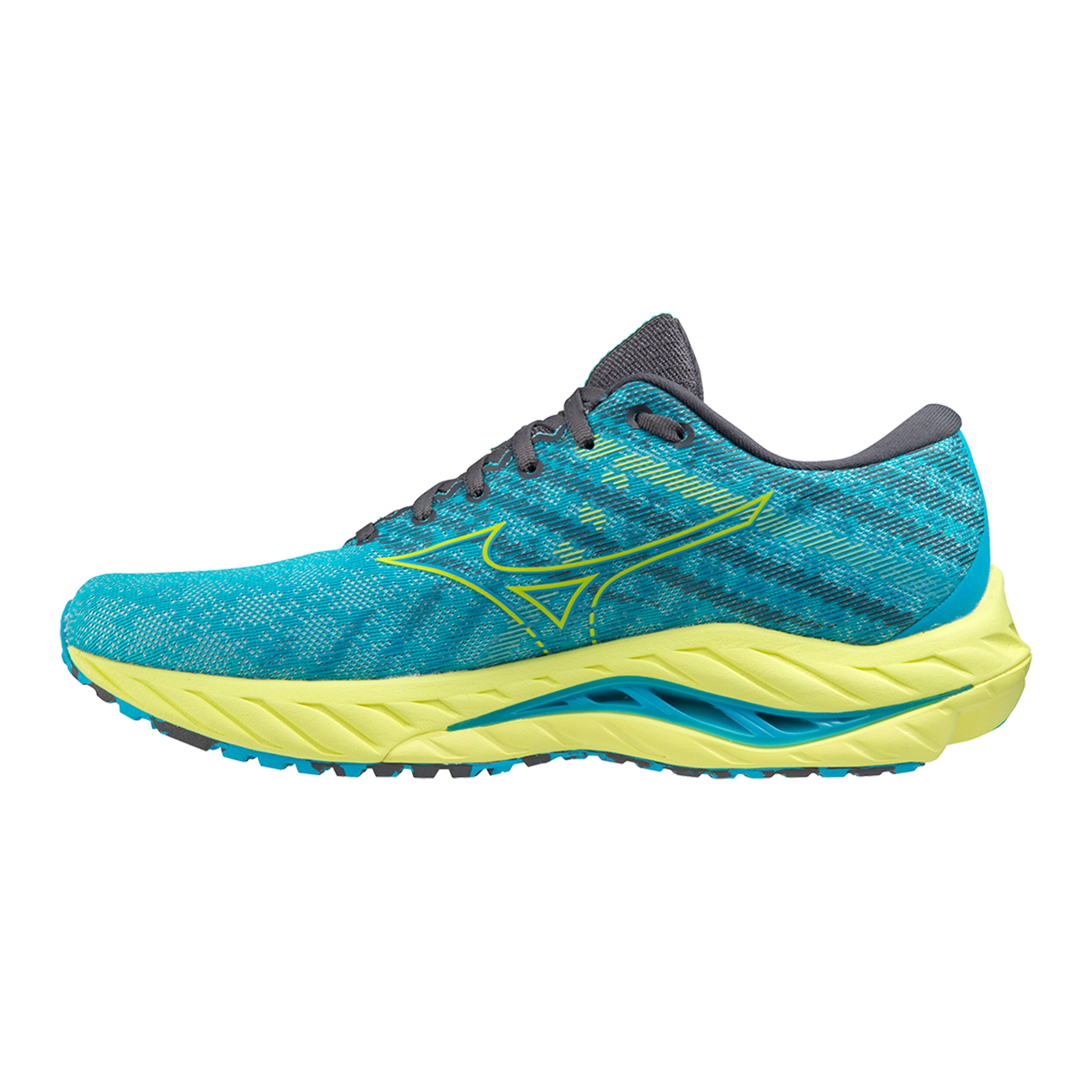 Wave Inspire 19 Stabilitatsschuh Herren Blau Neongelb