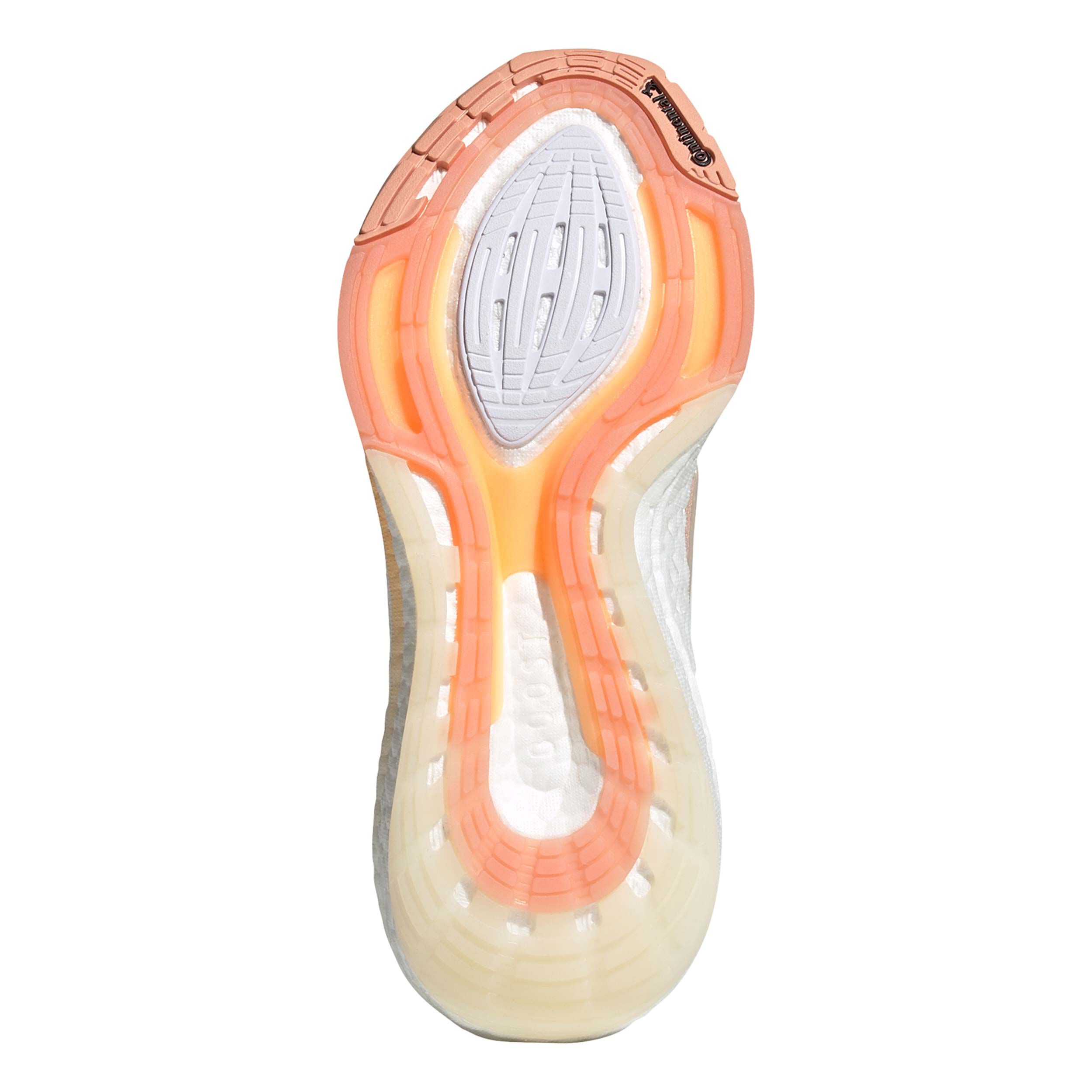 Ultra Boost 21 Neutralschuh Damen Rosa WeiB