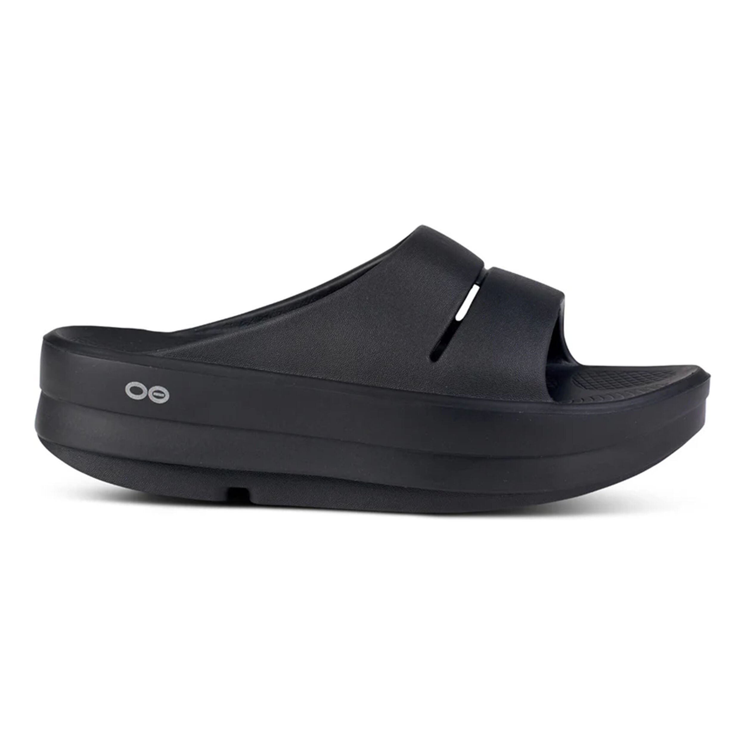 Oomega Recoveryschuh Damen - Schwarz Matt