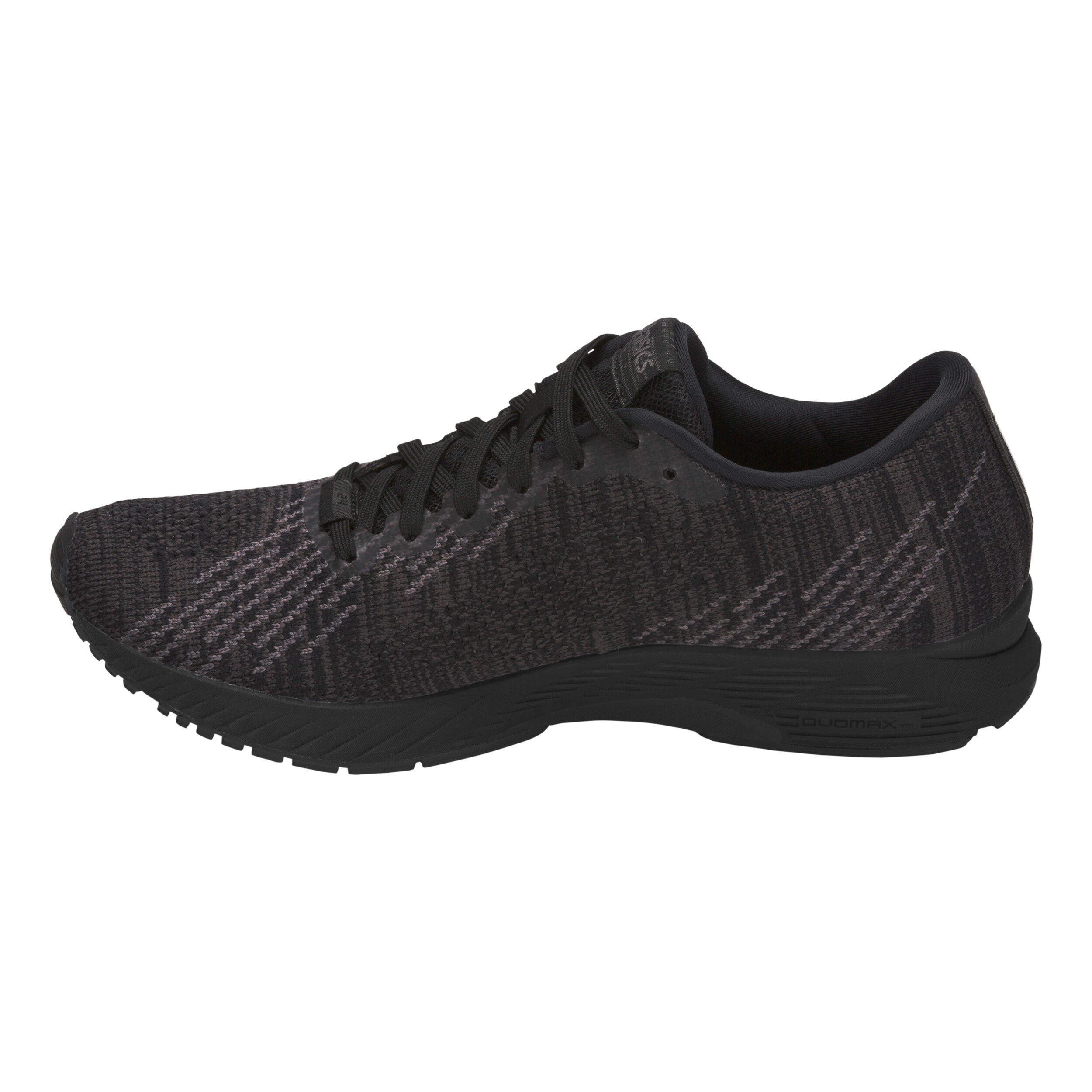 Gel DS Trainer 24 Wettkampfschuh Damen Schwarz Schwarz Glanzend
