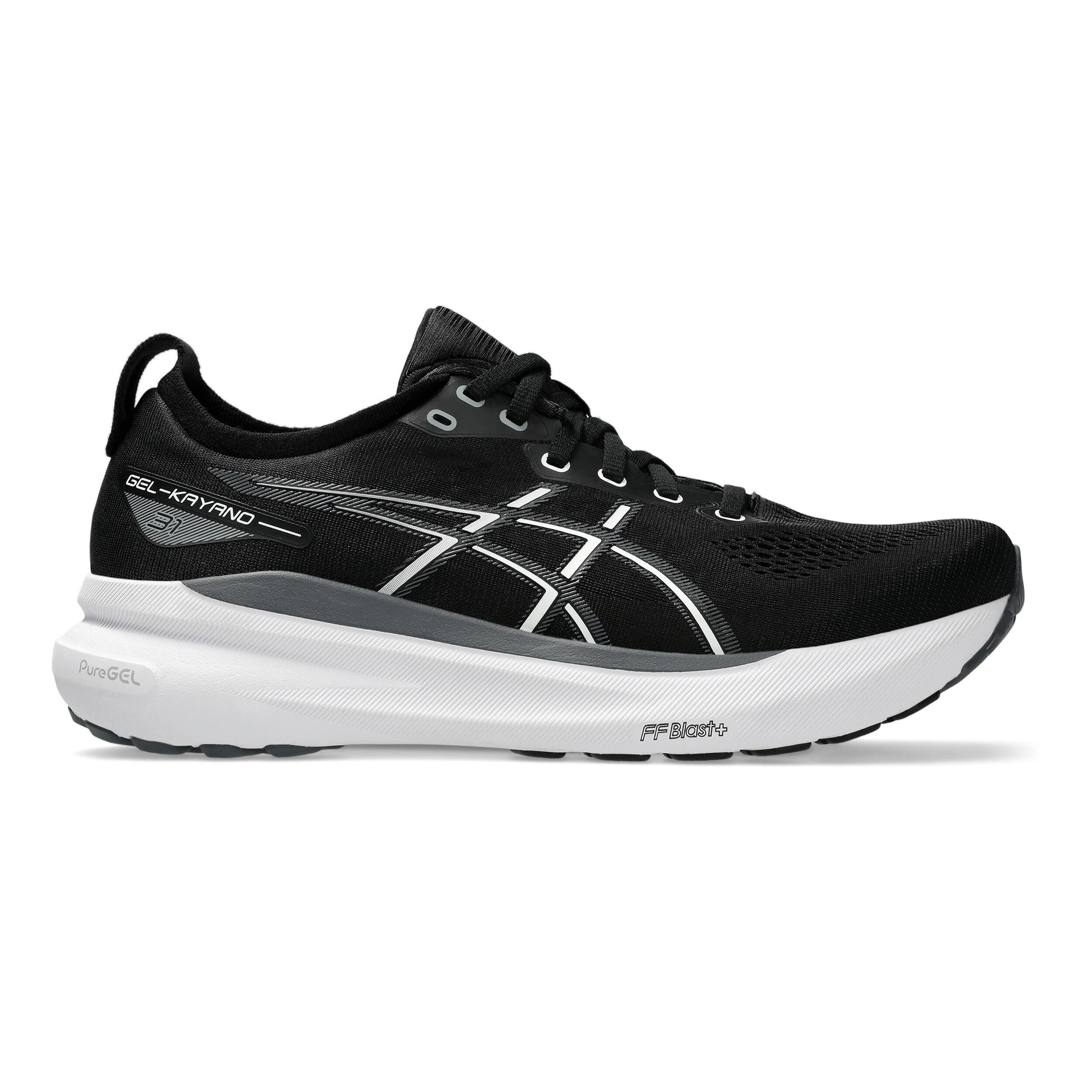 ASICS Gel Kayano 31 Stabilitatsschuh Herren Schwarz WeiB online kaufen Running Point DE