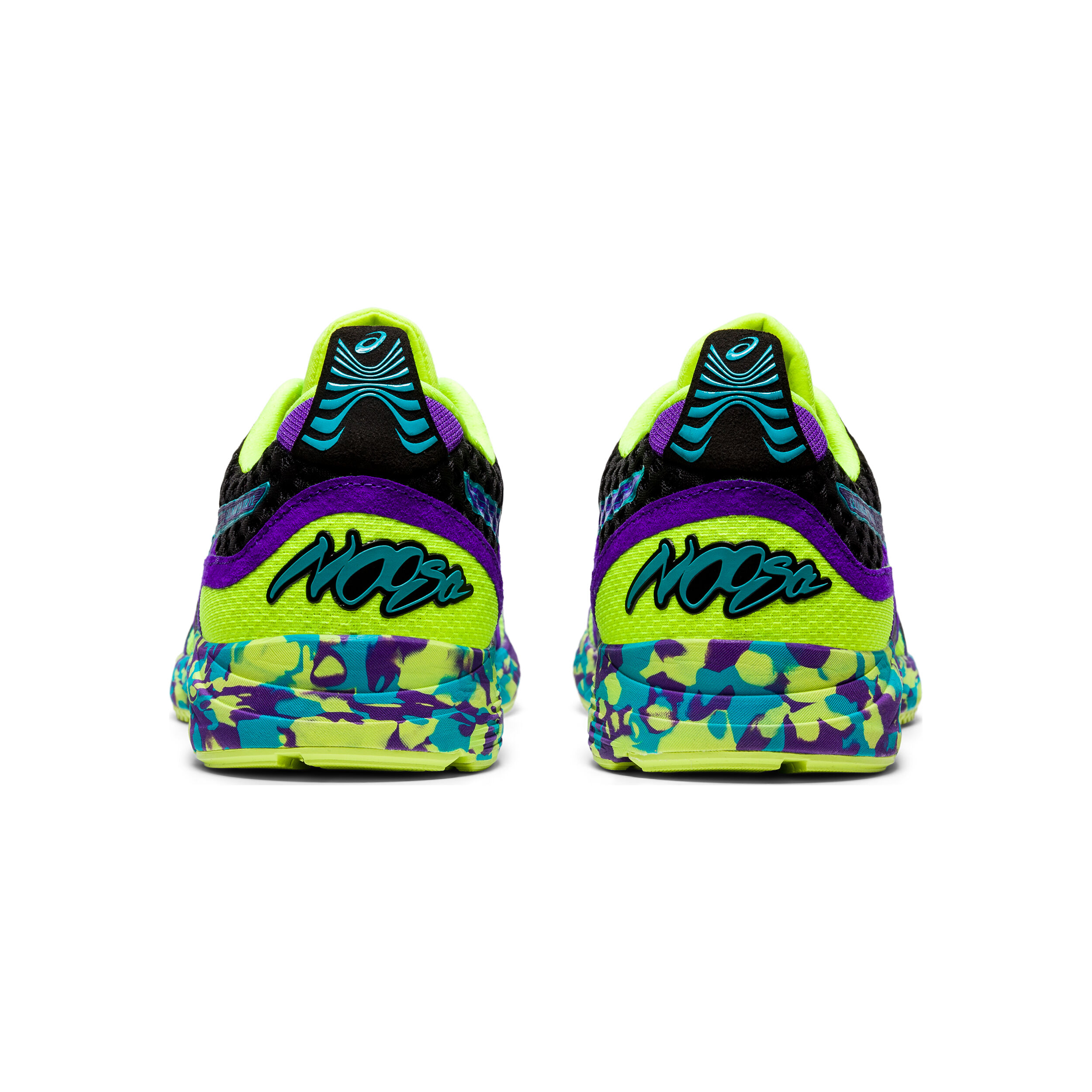 Gel Noosa Tri 12 Wettkampfschuh Herren Schwarz Neongrun