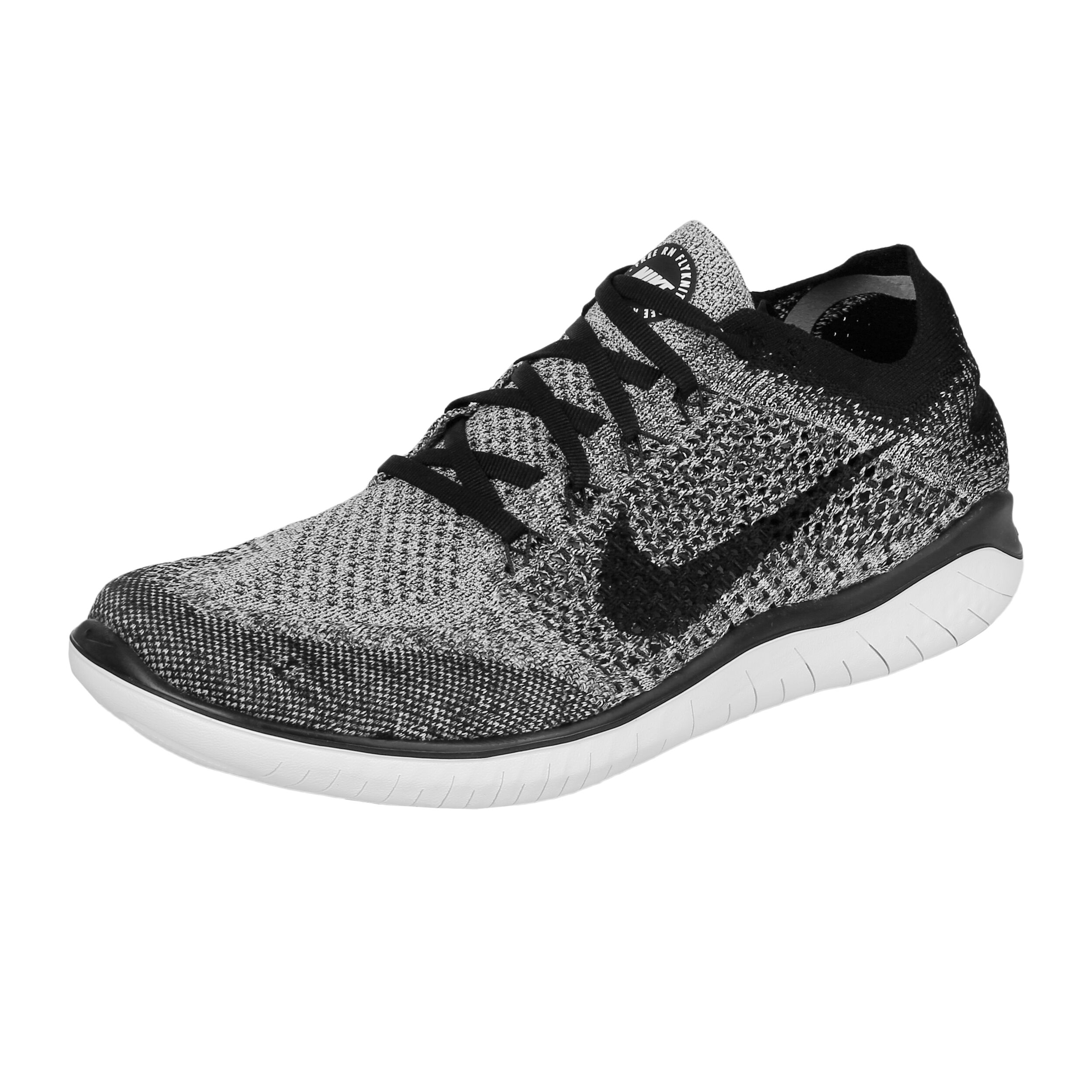 Nike Free Run Flyknit 2018 Natural Running Schuh Herren WeiB Schwarz online kaufen Running Point DE