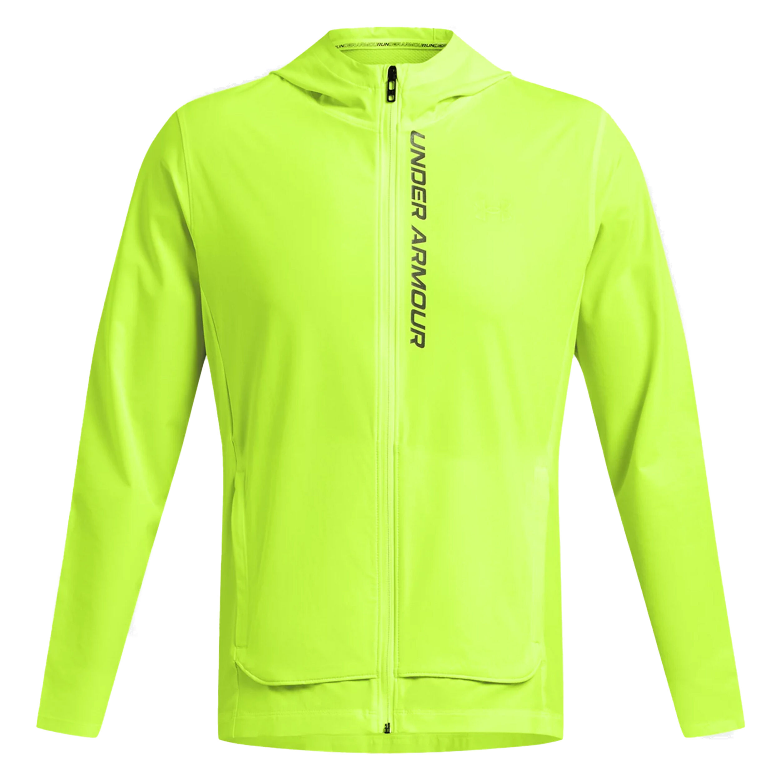 Outrun The Storm Laufjacke Herren Neongelb Schwarz
