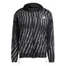 Adi365 High Visible Laufjacke Herren-Schwarz,Silber