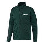 adidas Bekleidung adidas Terrex XPR Softshell Laufjacke Herren-grün