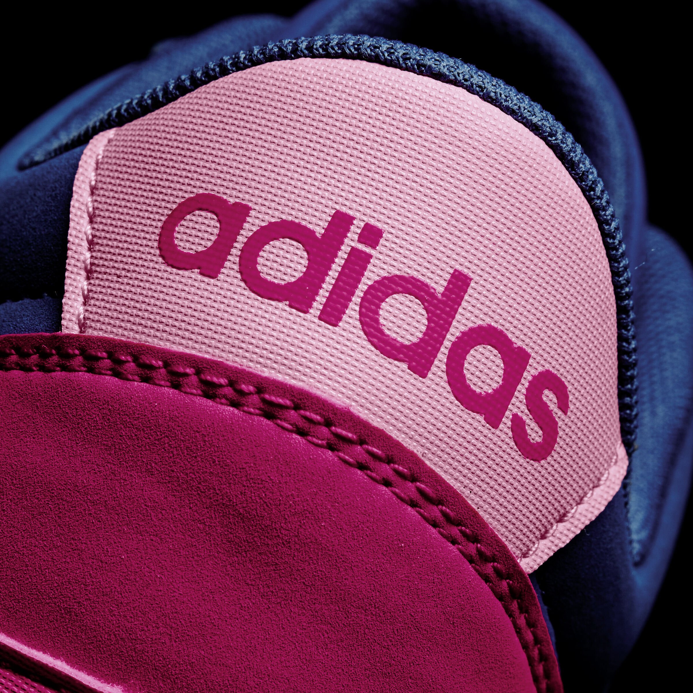 V Jog Sneaker Kinder Blau Pink