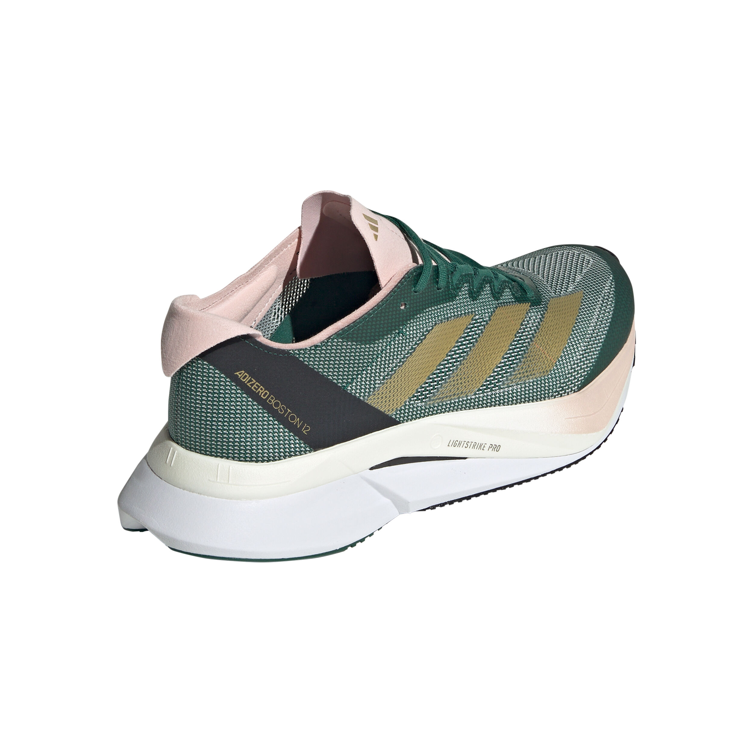 Adizero Boston 12 Berlin Wettkampfschuh Damen Schwarz Gold