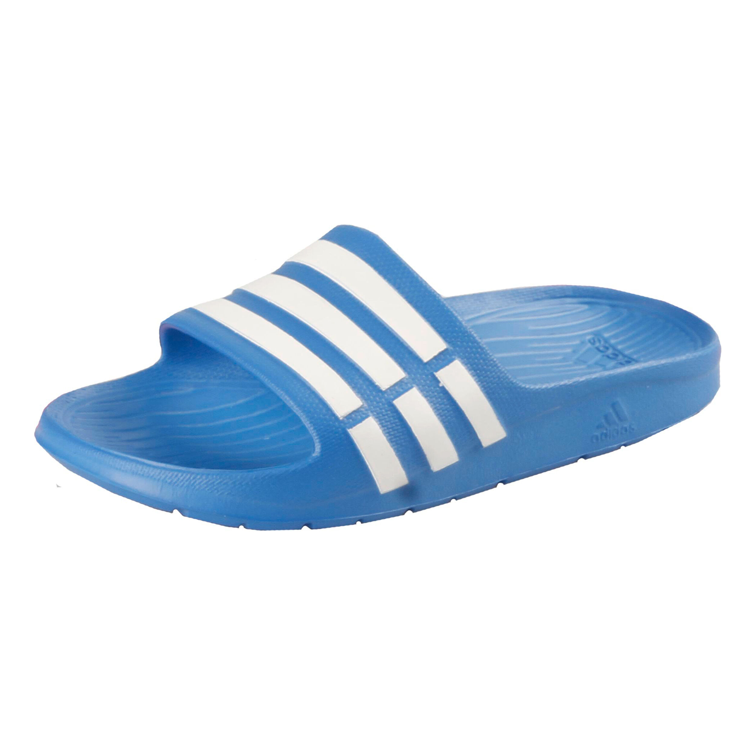 Duramo Slide Badelatschen Kinder Blau WeiB