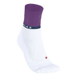 Falke Bekleidung Falke RU4 Endurance Compression Laufsocken Damen-Weiß,Lila