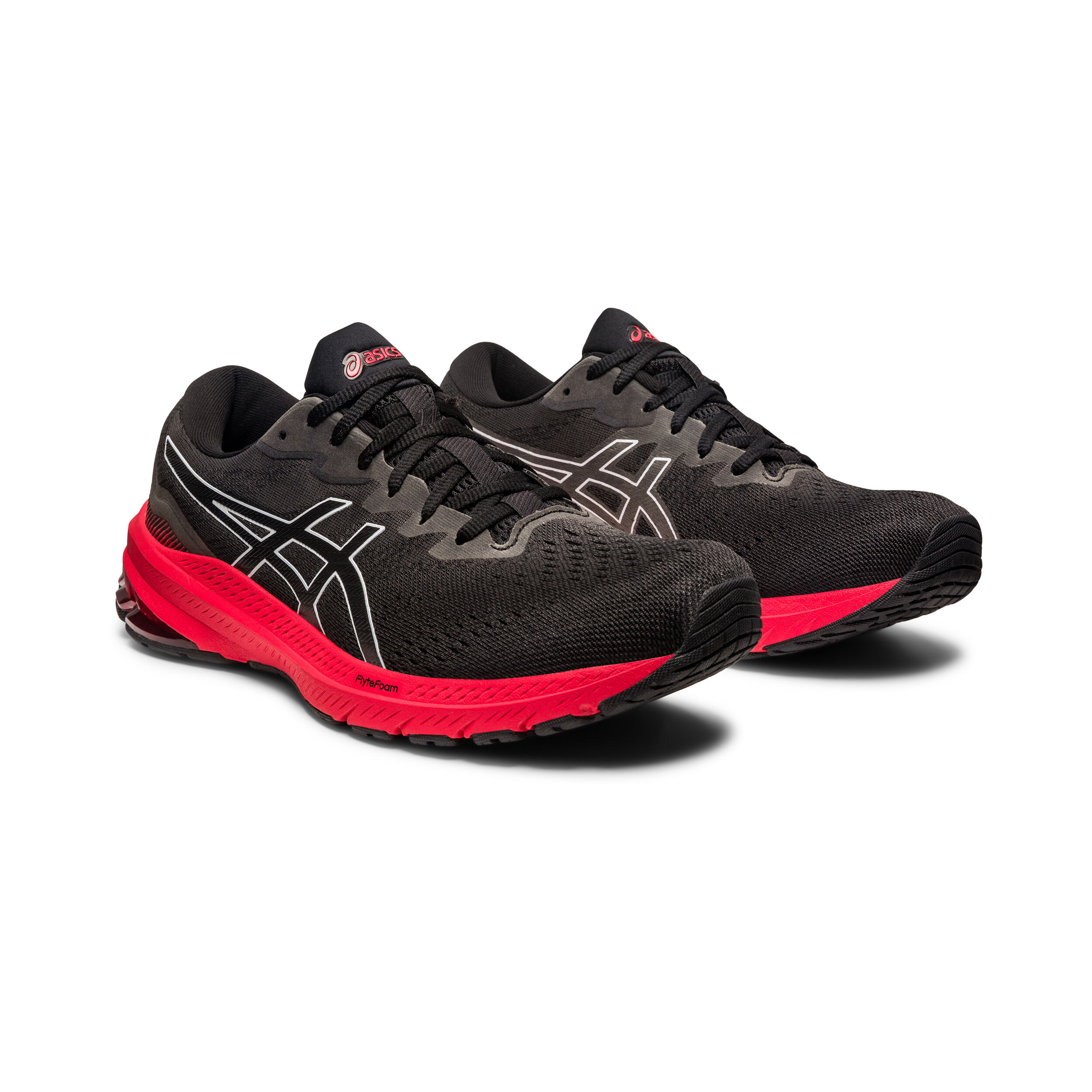 GT 1000 11 Stabilitatsschuh Herren Schwarz Rot