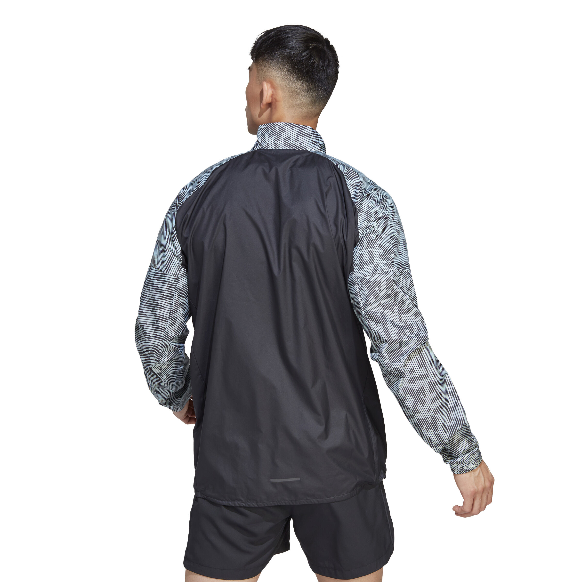 adidas Terrex Trail Wind Laufjacke Herren Grau Schwarz online kaufen Running Point DE