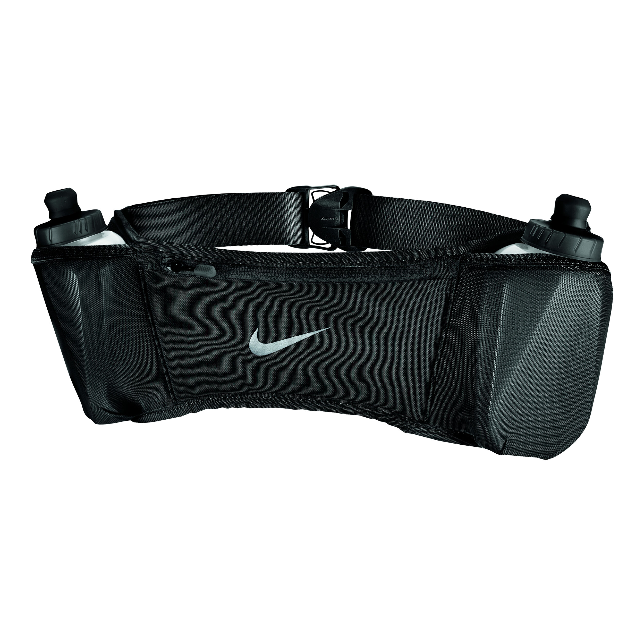 Nike Double Pocket Flask Belt 600ml 20oz Trinkgurtel Schwarz Silber online kaufen Running Point DE