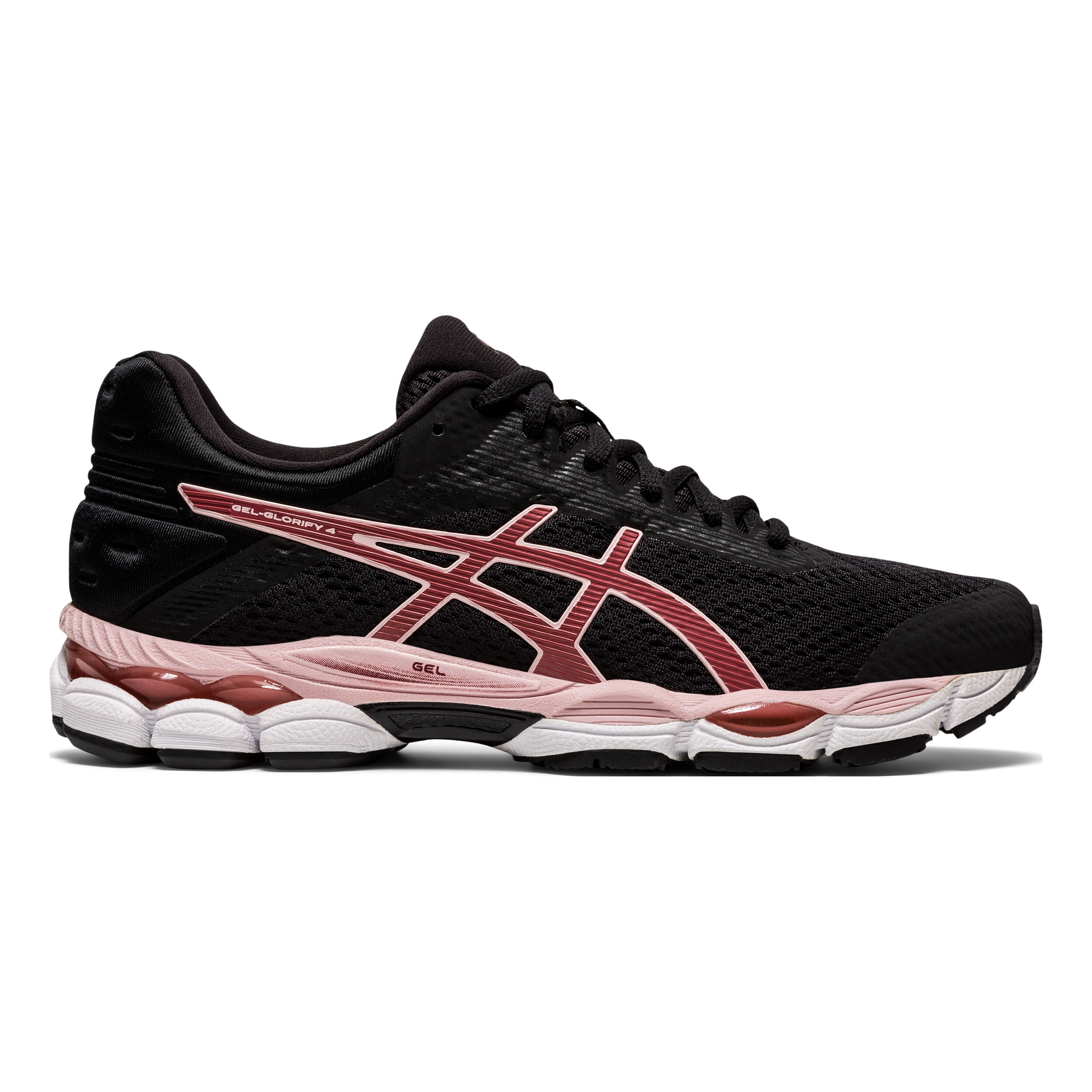 Gel Glorify 4 Neutralschuh Damen Schwarz Dunkelrot