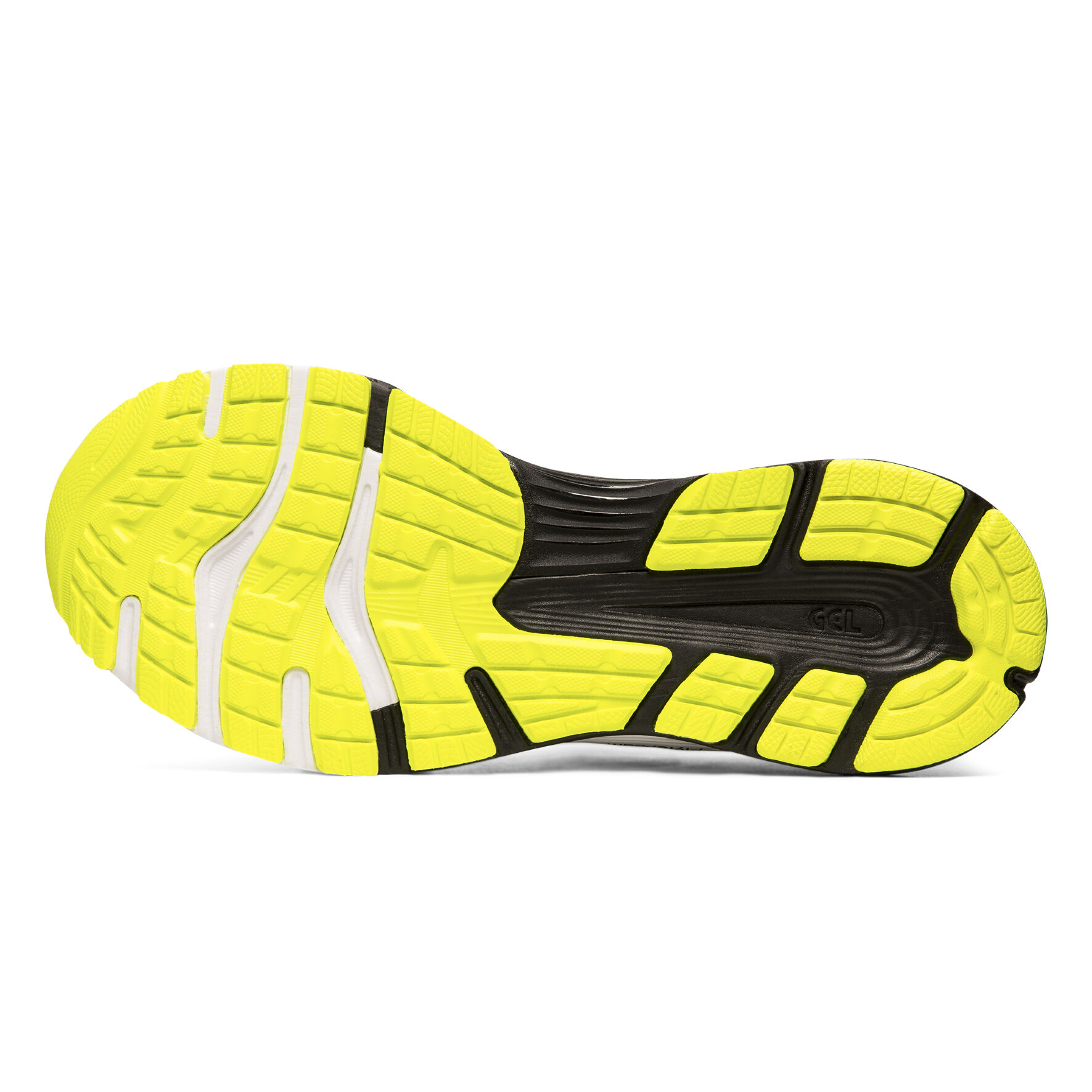 Gel Nimbus 21 Neutralschuh Herren Neongelb Schwarz
