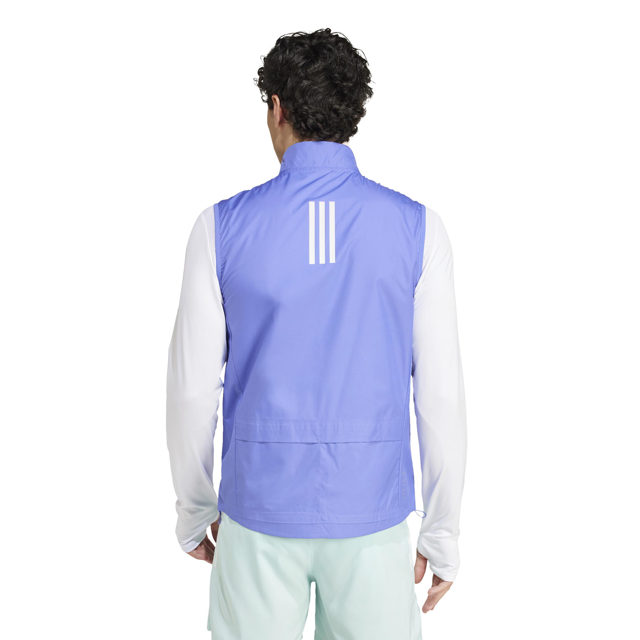 Own The Run Weste Herren Blau