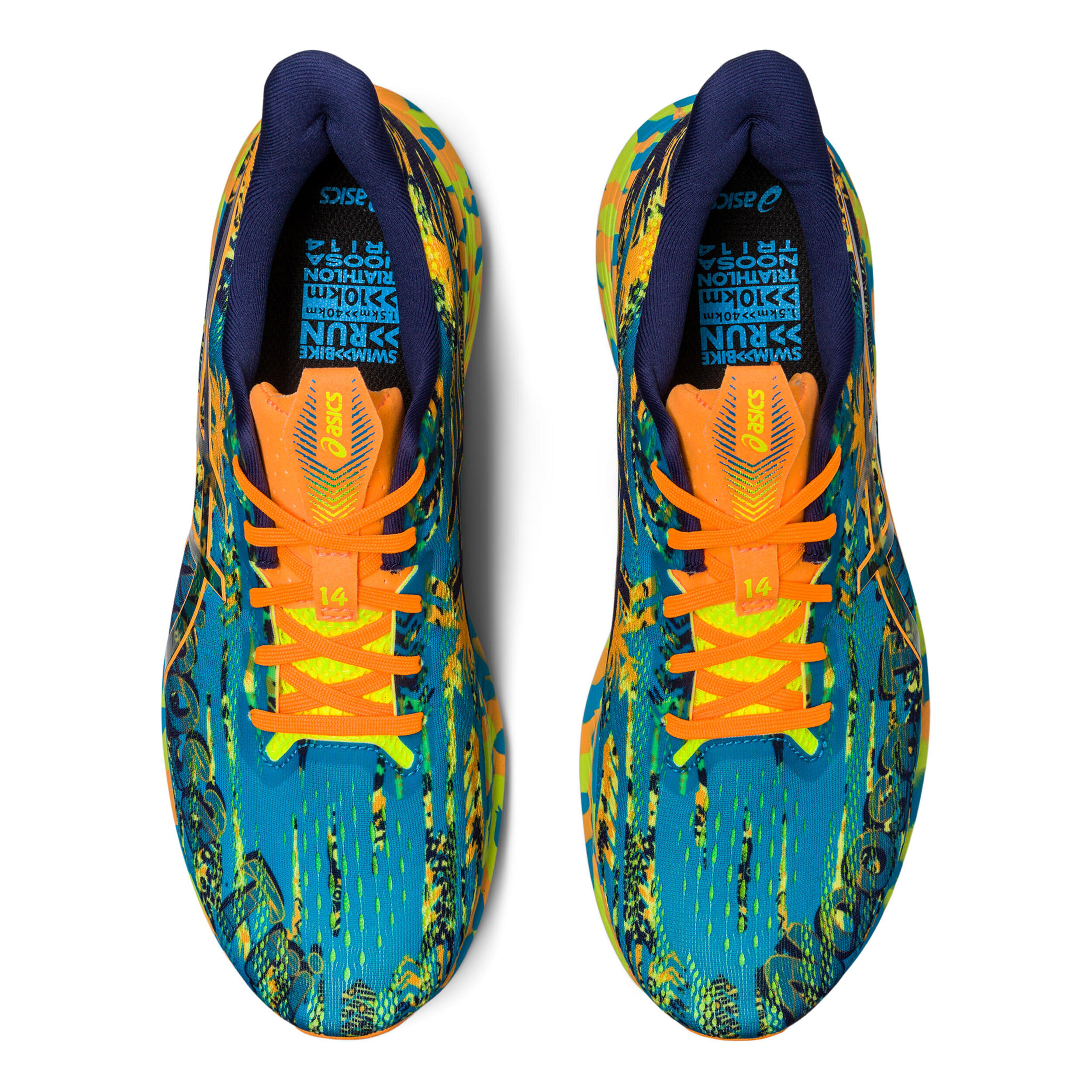 Gel Noosa Tri 14 Wettkampfschuh Herren Hellblau Mehrfarbig