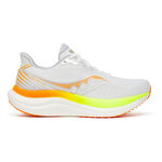 Saucony Laufschuhe Saucony Triumph 23 Neutralschuh Damen - weiß, zitronengelb