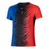 DryAeroFlow Graphic Laufshirt Herren - schwarz, rot
