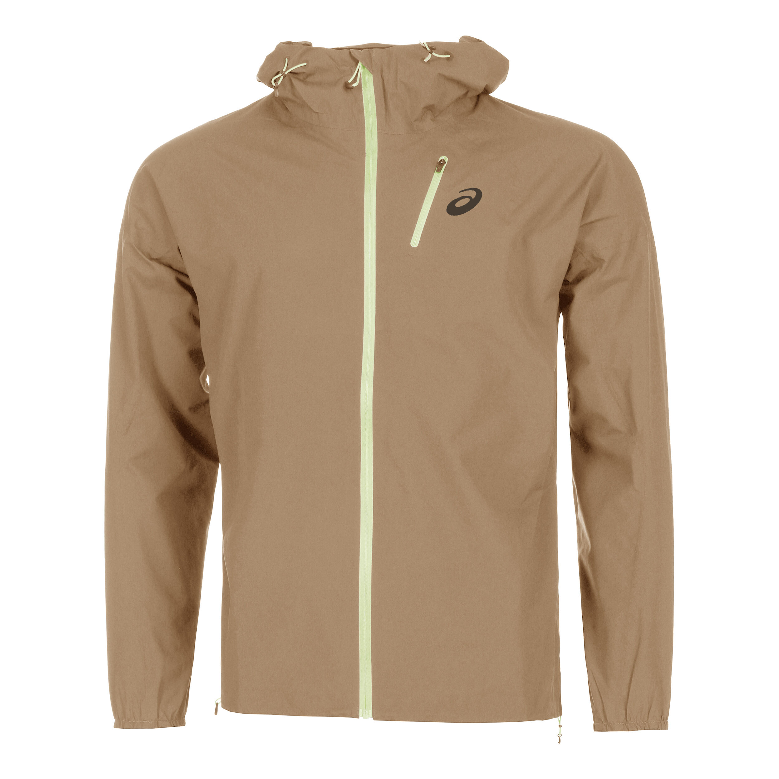 ASICS Fujitrail Waterproof Laufjacke Herren Beige online kaufen Running Point DE