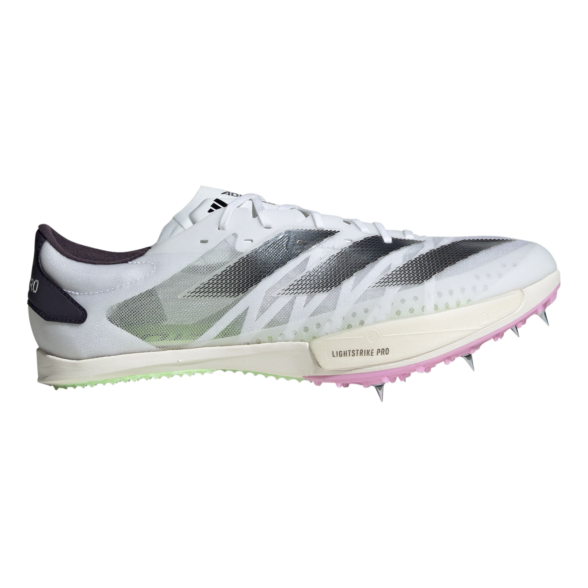 Adizero Ambition Spikeschuh WeiB Schwarz