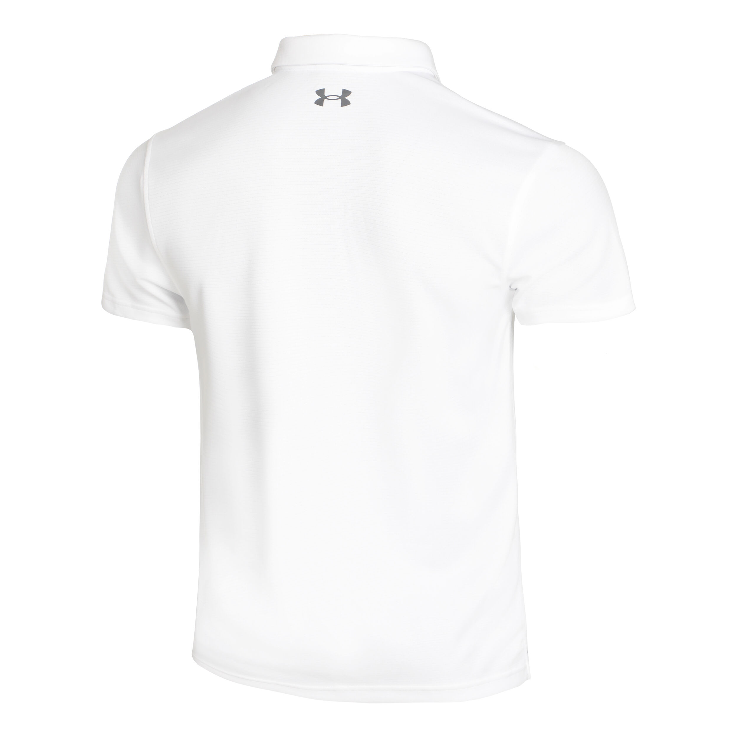 Under armour white polo shirt sale