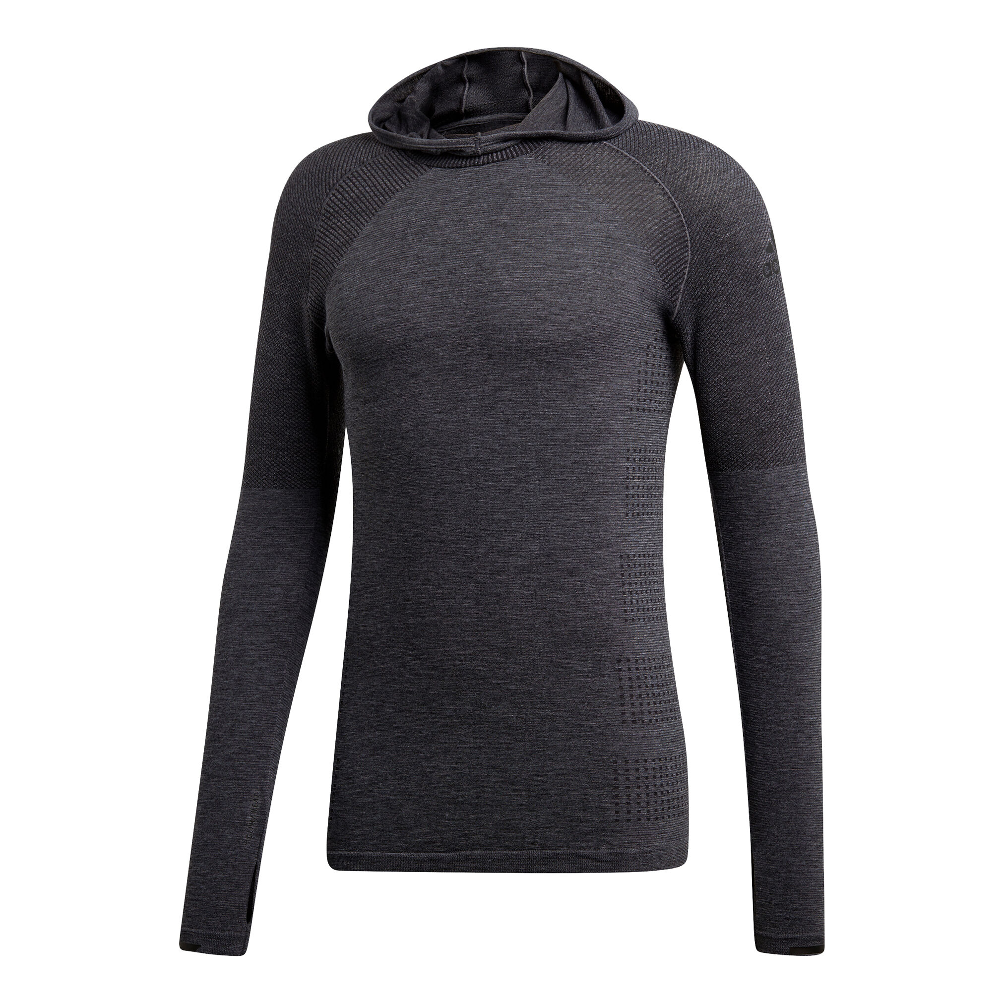 adidas Ultra Climaheat Primeknit Longsleeve Herren Schwarz Dunkelgrau online kaufen Running Point DE