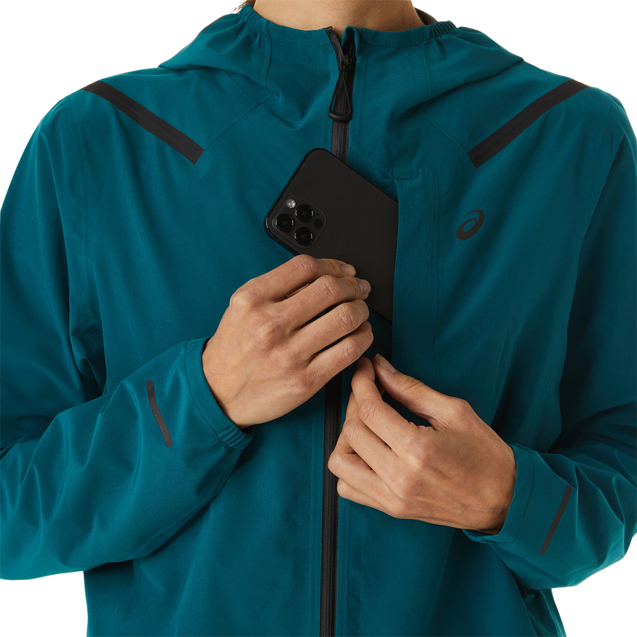 Asics men's accelerate jacket cheap