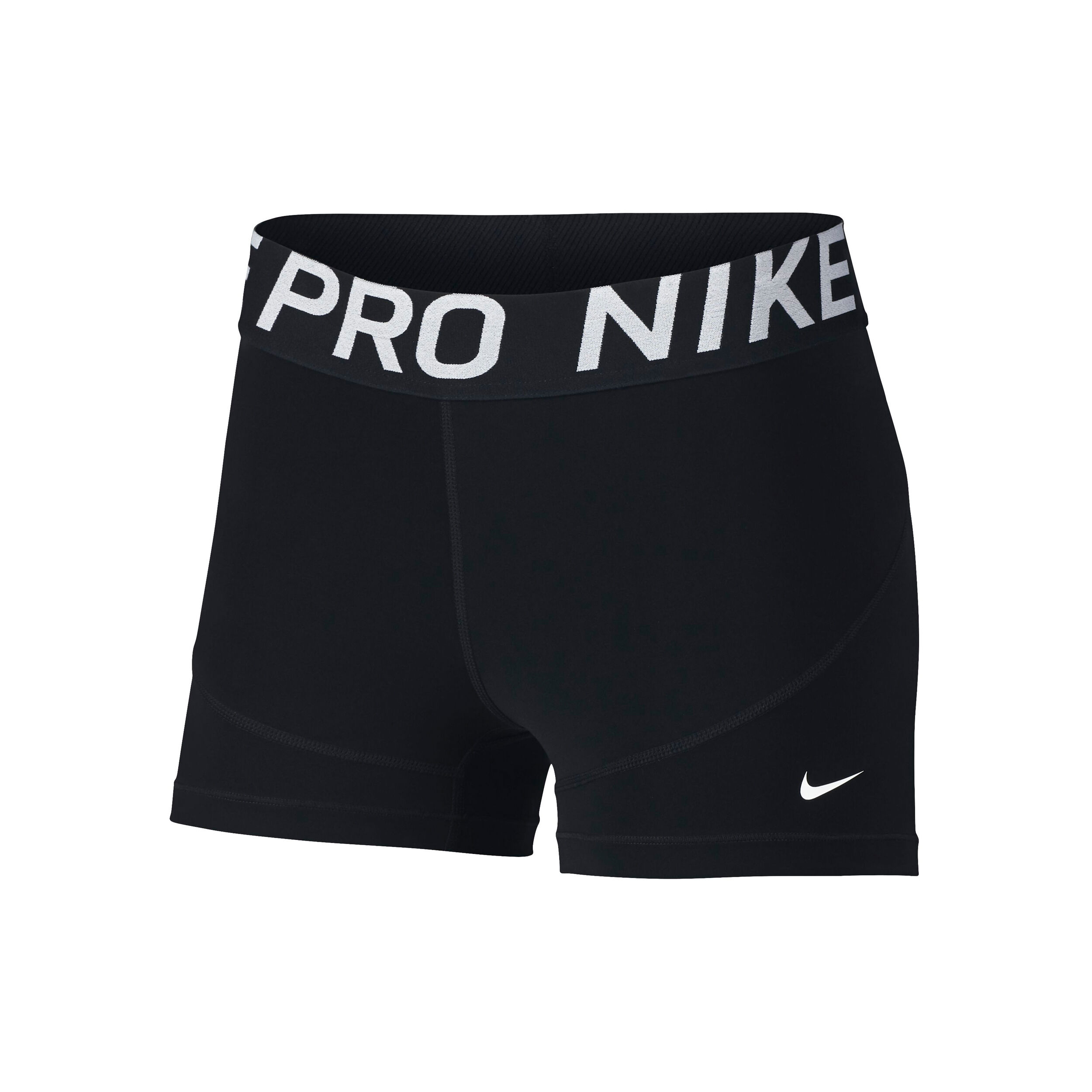 Pro Shorts Madchen Schwarz WeiB