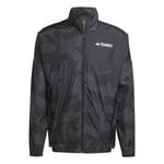 adidas Bekleidung adidas Terrex MT Wind Laufjacke Herren-Schwarz